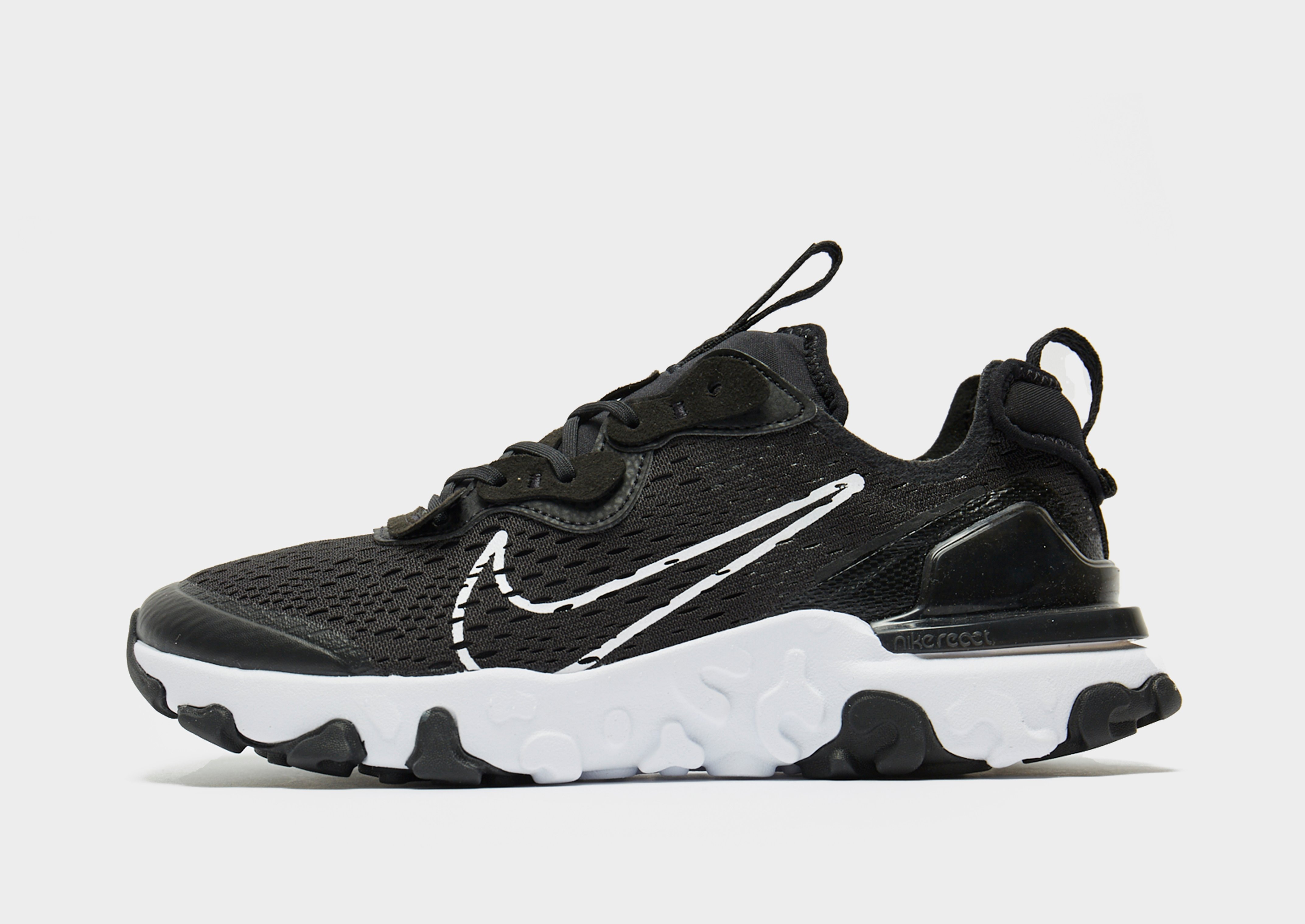 Black Nike React Vision Junior - JD Sports Global