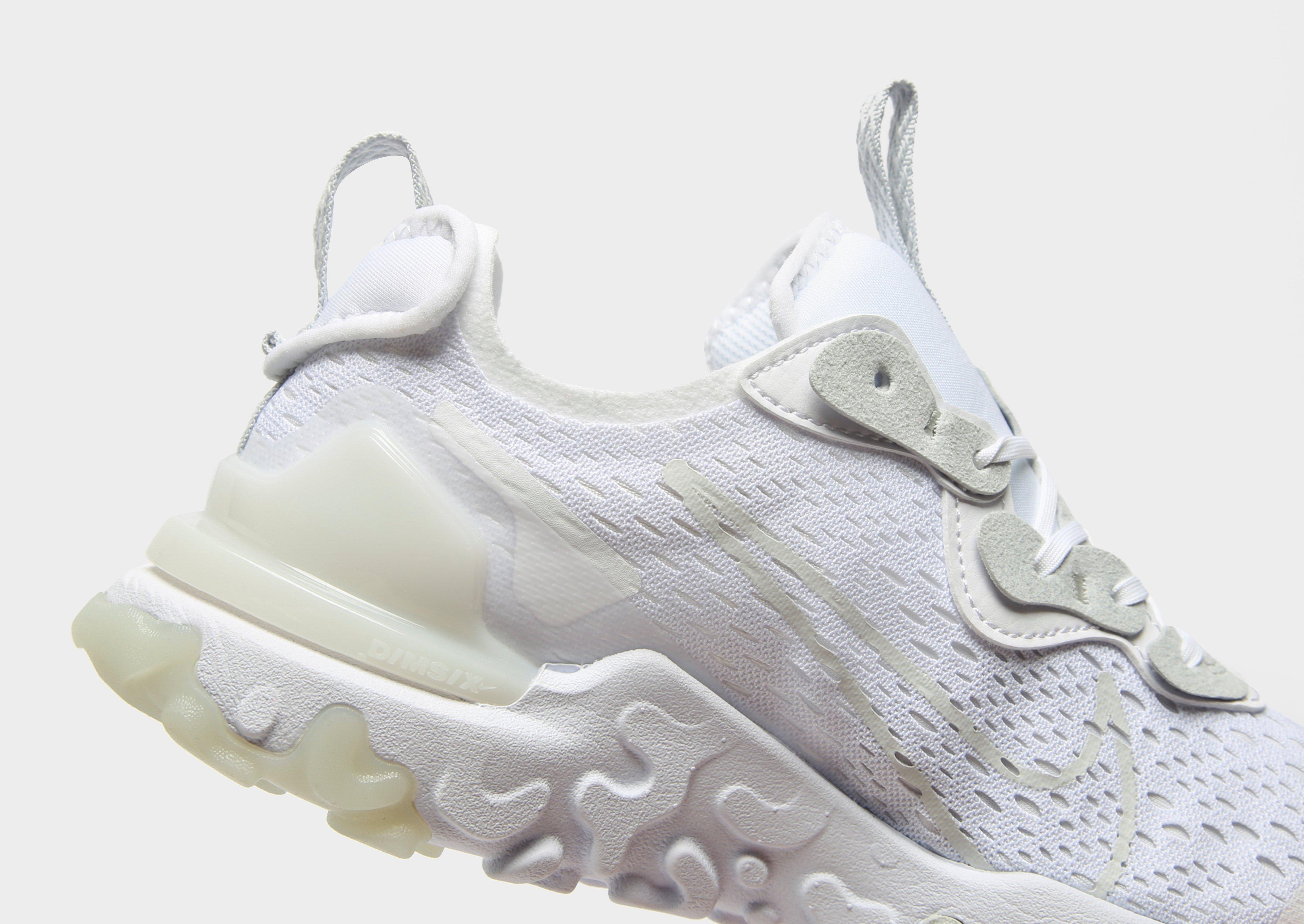 White Nike React Vision Junior | JD Sports