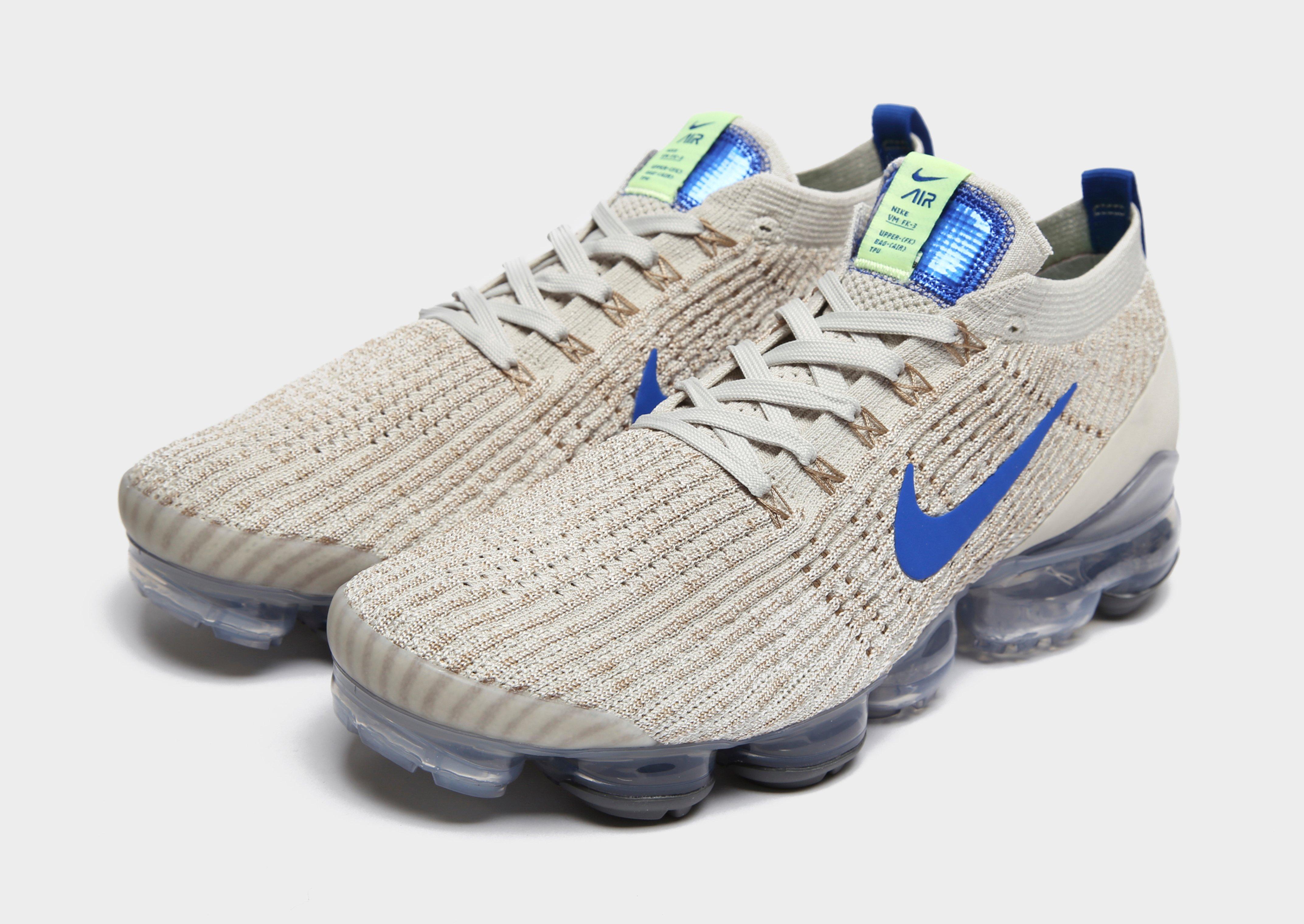 Nike Air VaporMax Flyknit 3 Hydrogen BlueOrang Womens