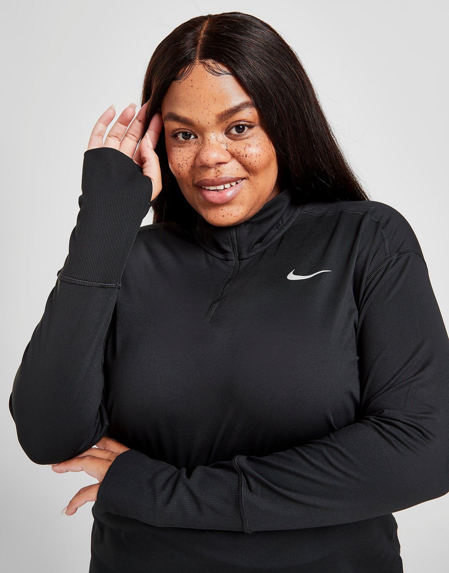 nike plus size half zip