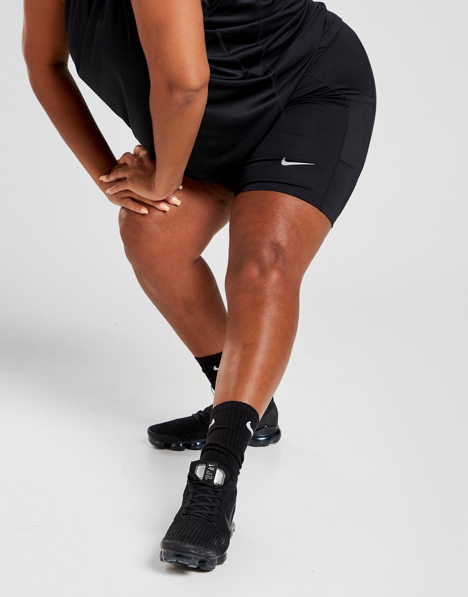 nike plus size biker shorts