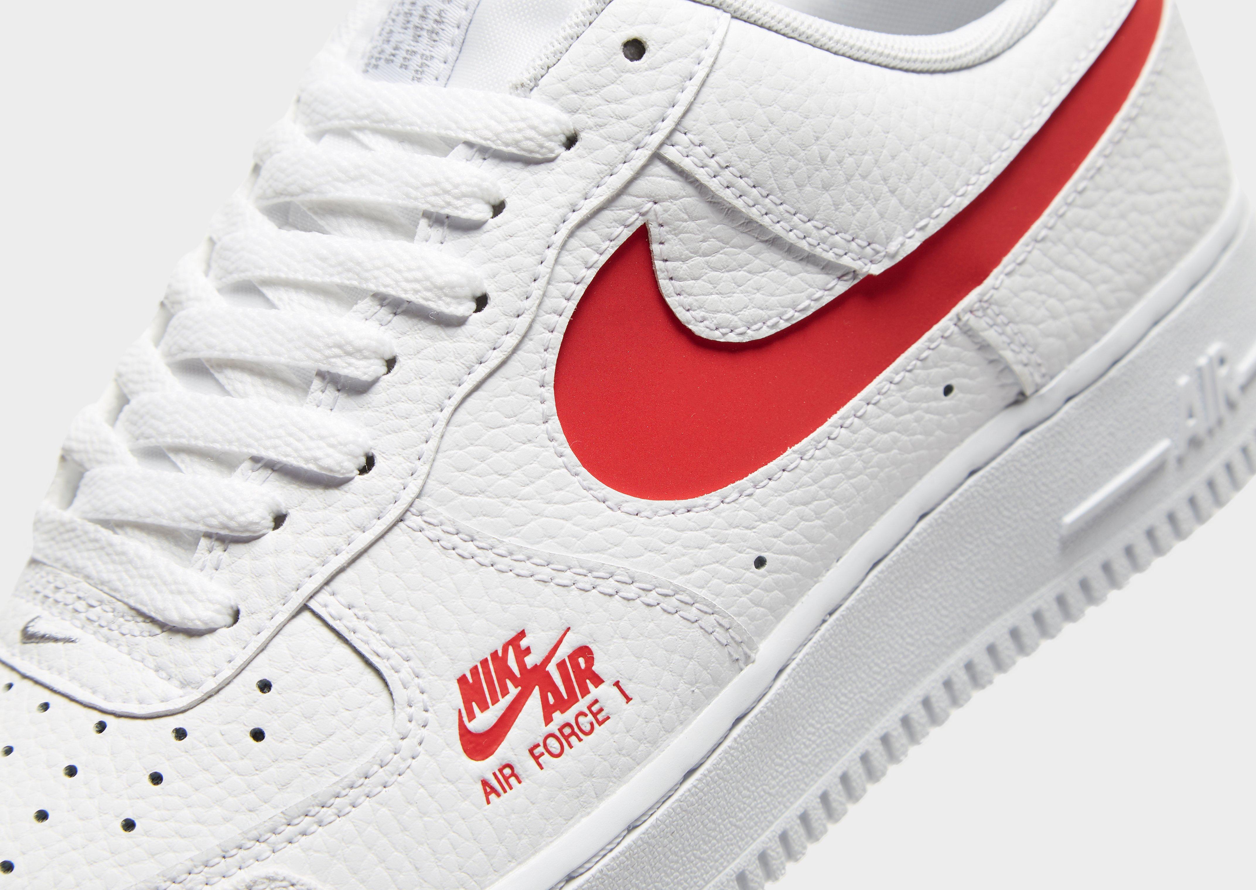 nike air force 1 07 lv8 red
