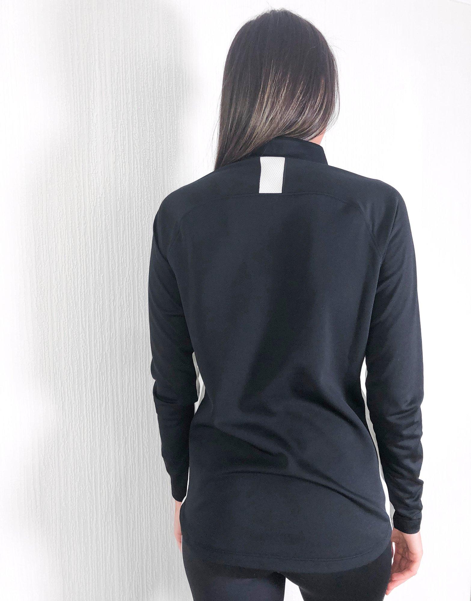 nike academy half zip top