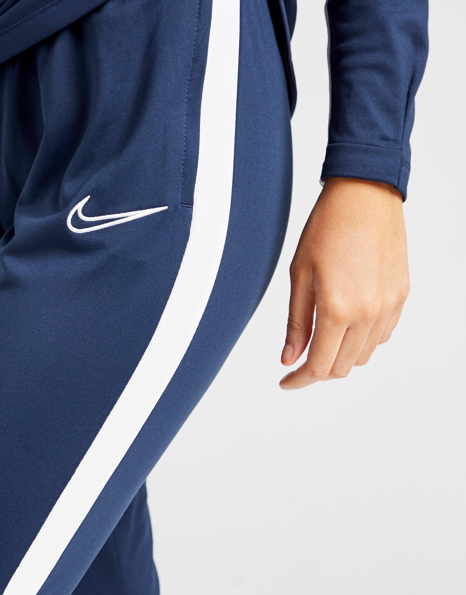 nike academy track pants navy