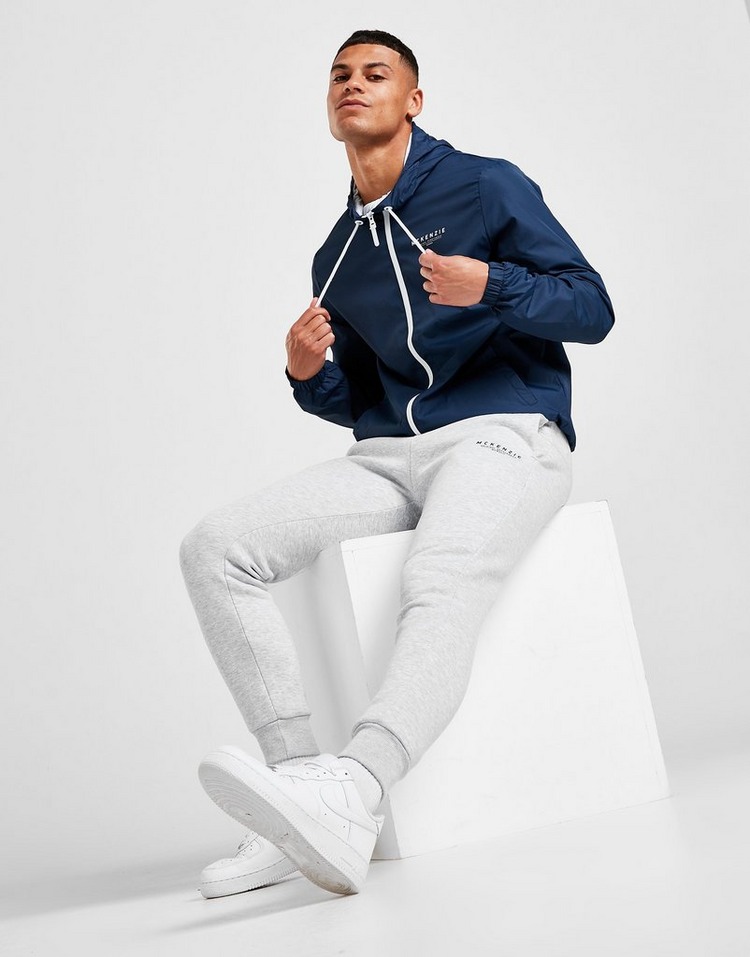 Buy Blue McKenzie Essential Full Zip Windbreaker Jacket JD Sports