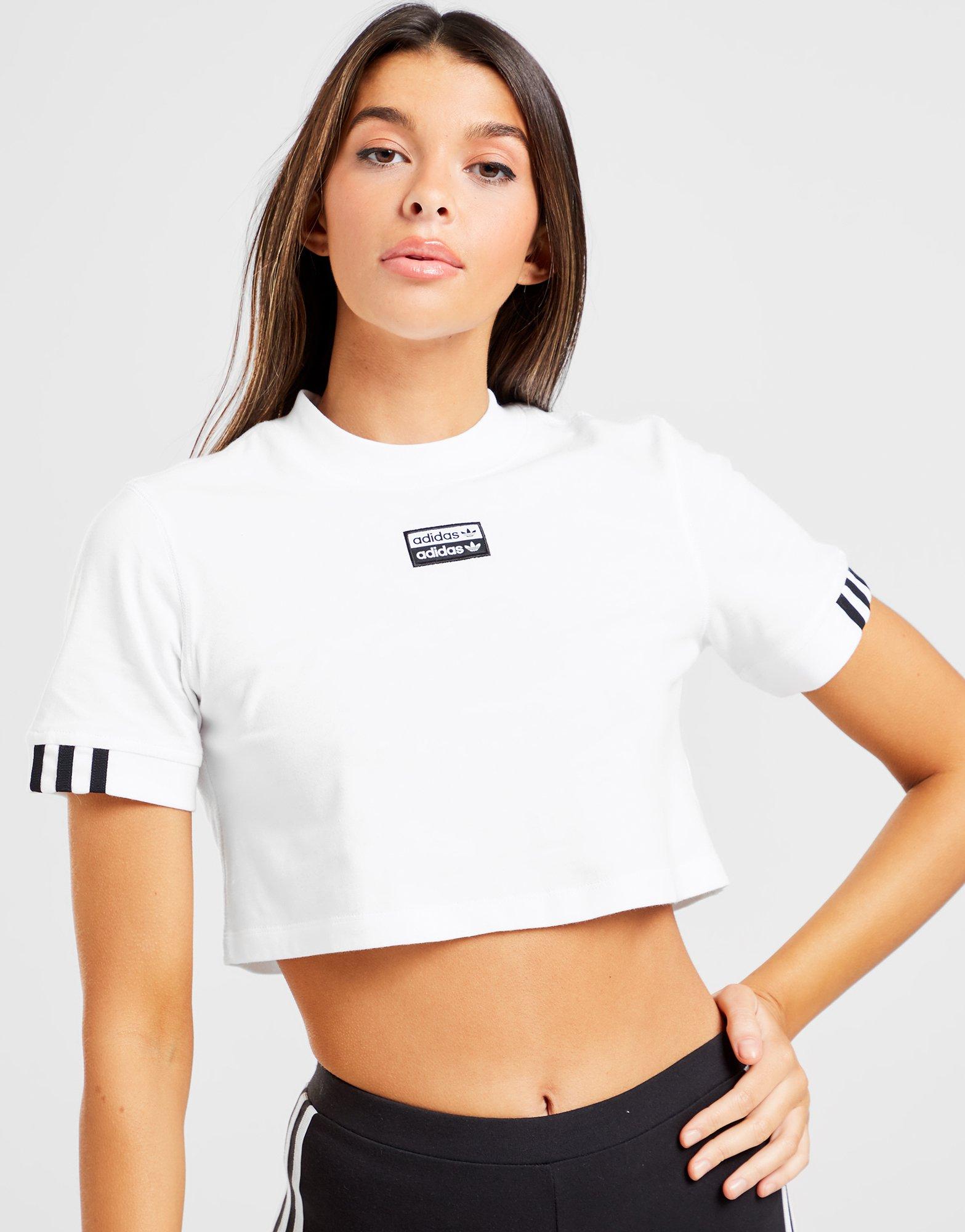 jd sports adidas crop top