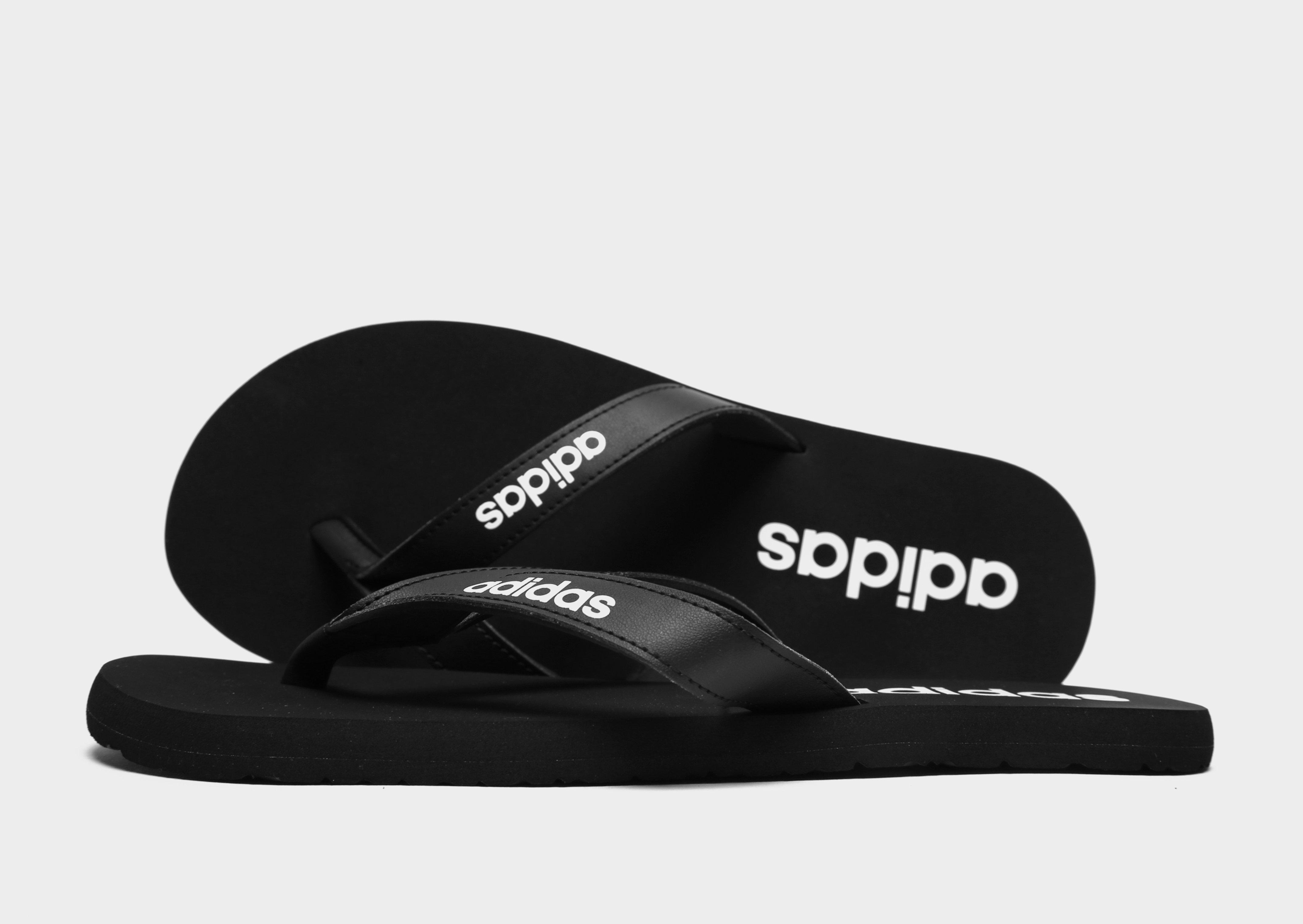 Black adidas Eezay Flip Flops JD Sports Global