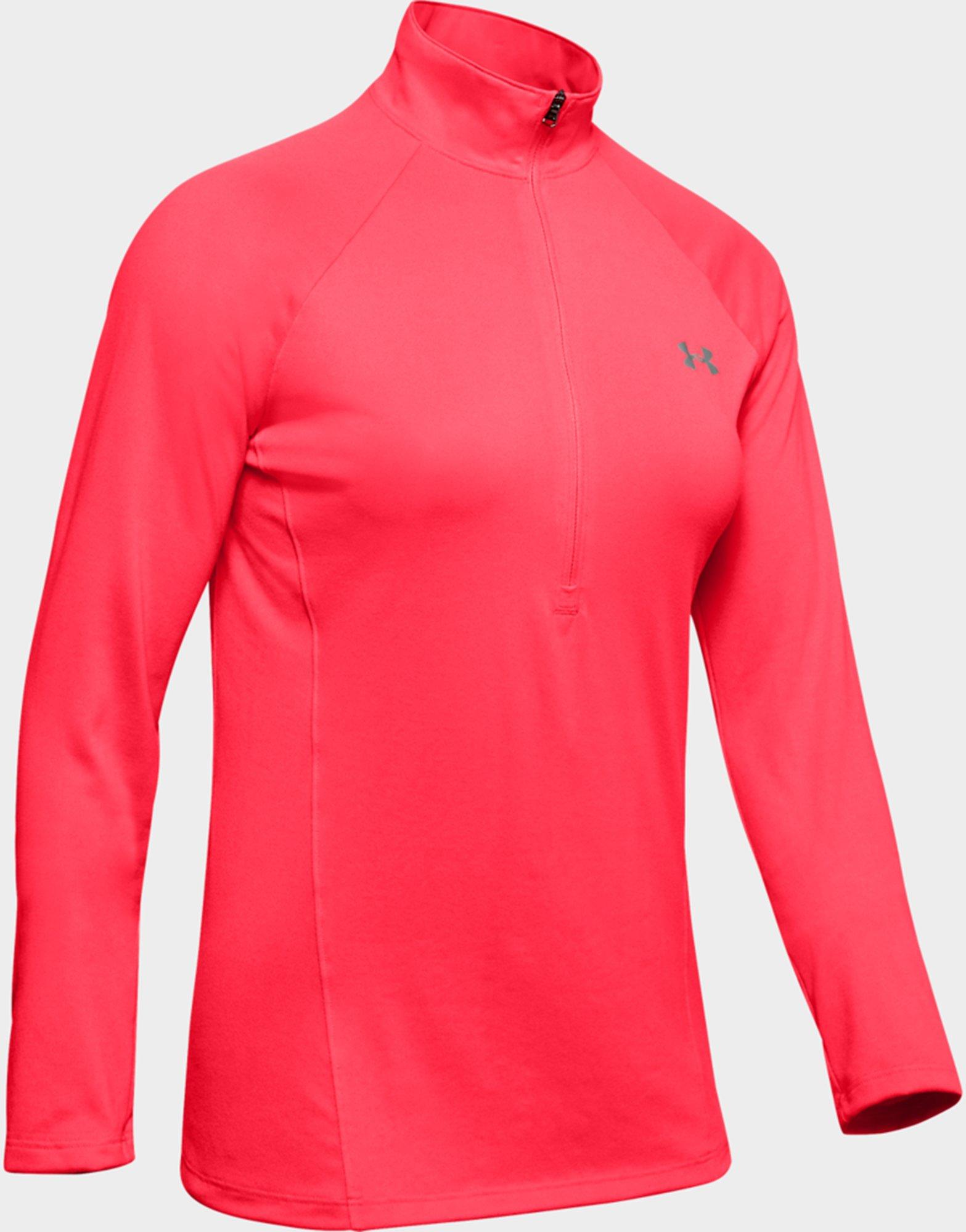 red under armour shirt womens