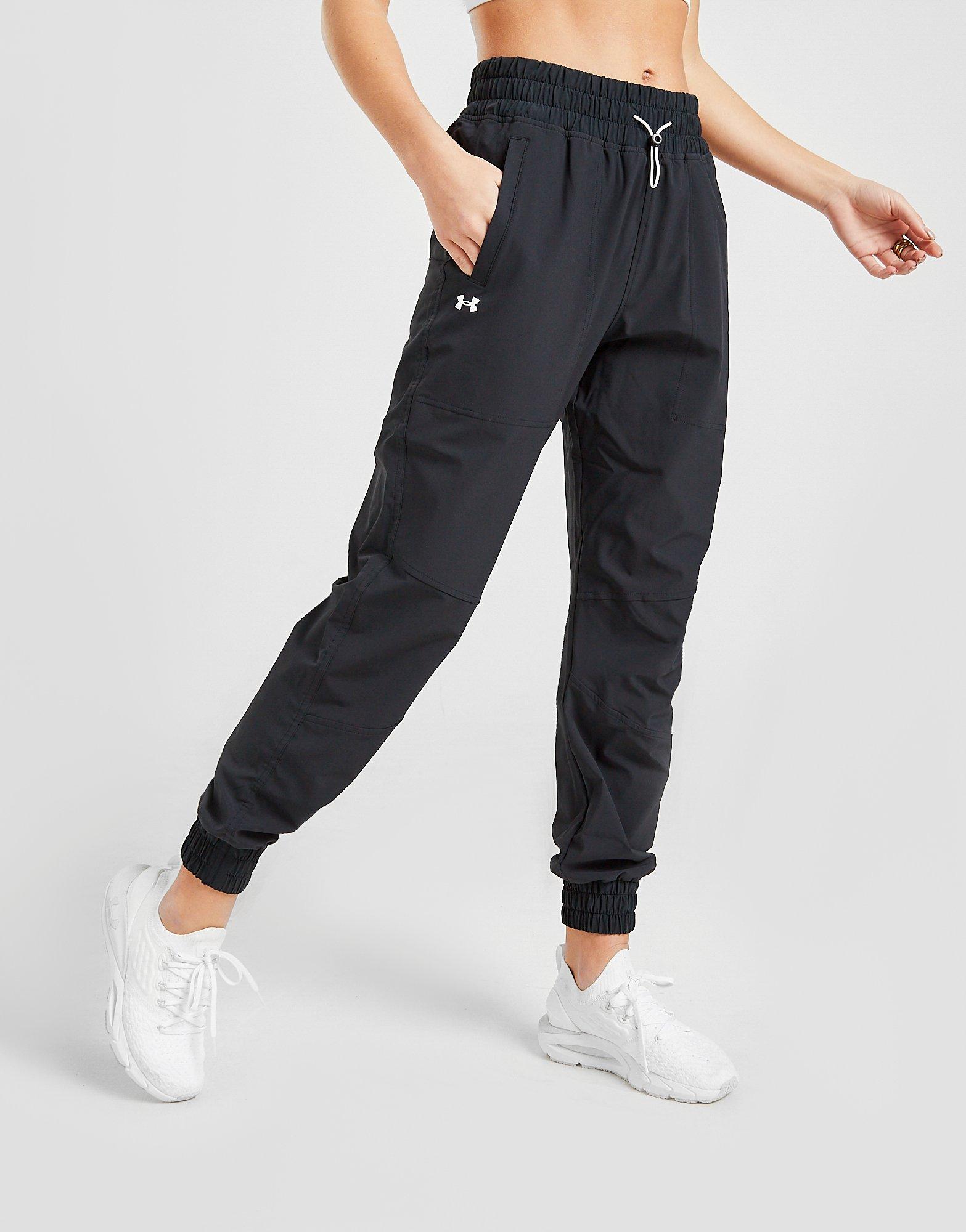 under armour woven track pants