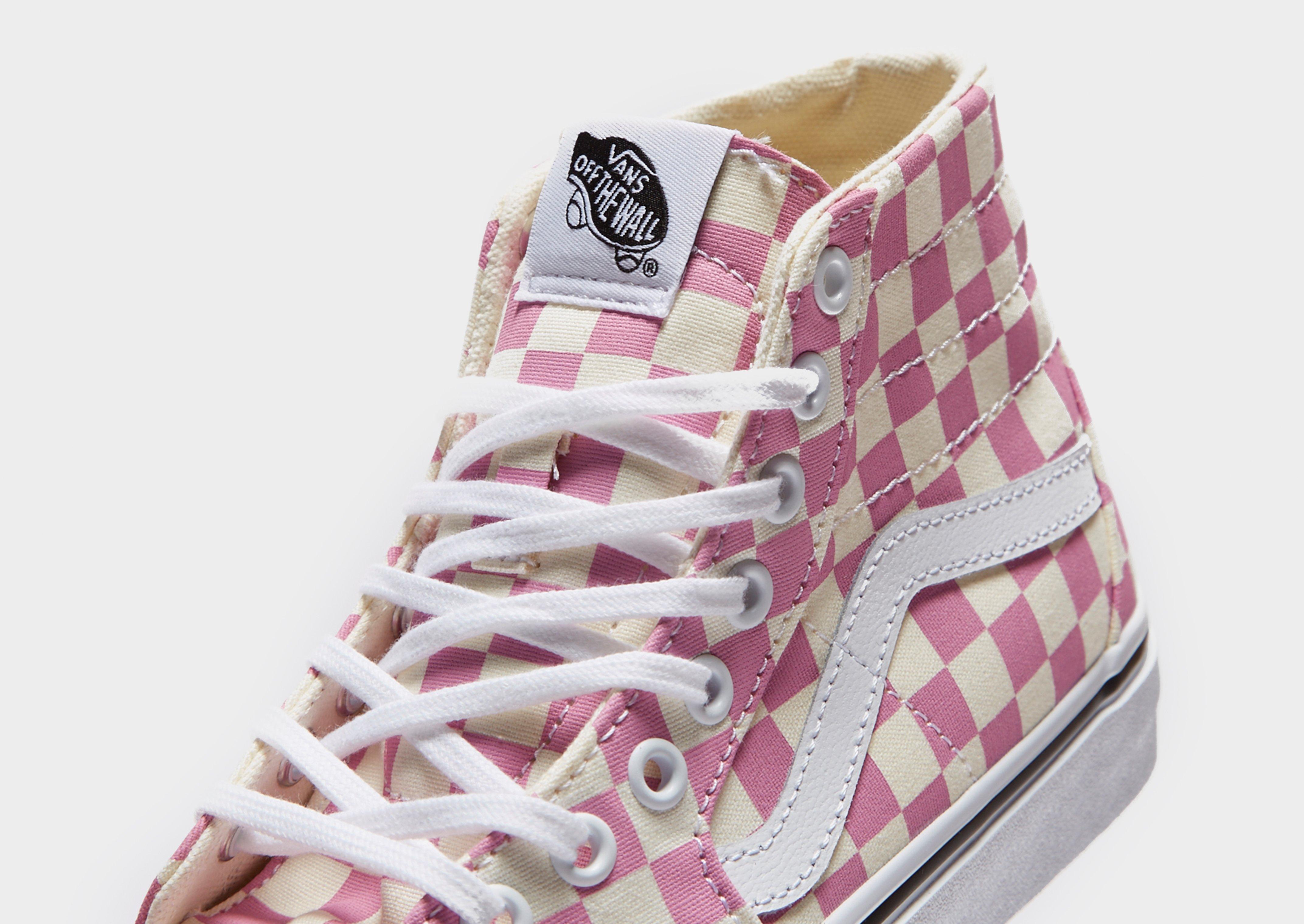 vans bota rosa