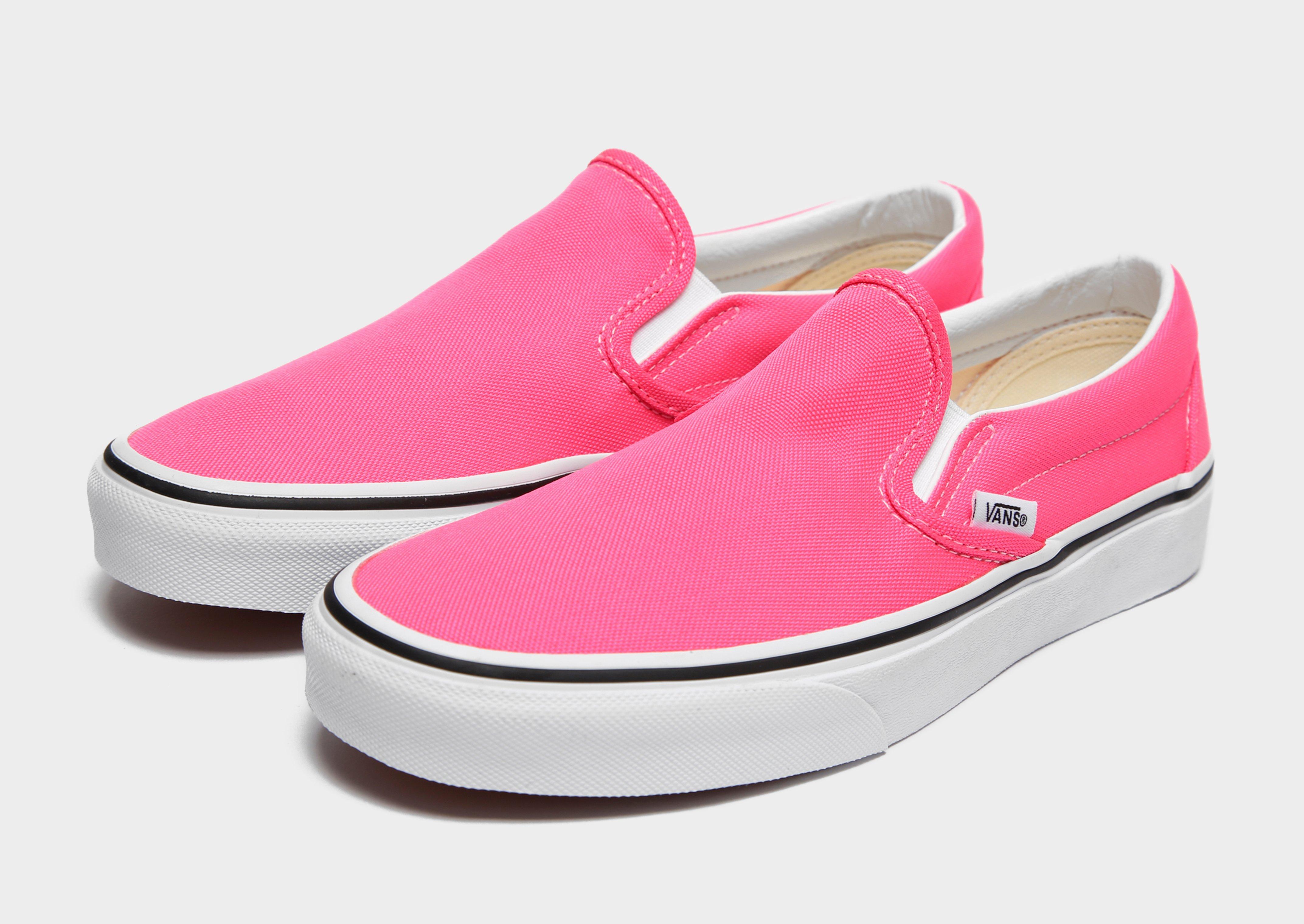 vans slip on donna rosa