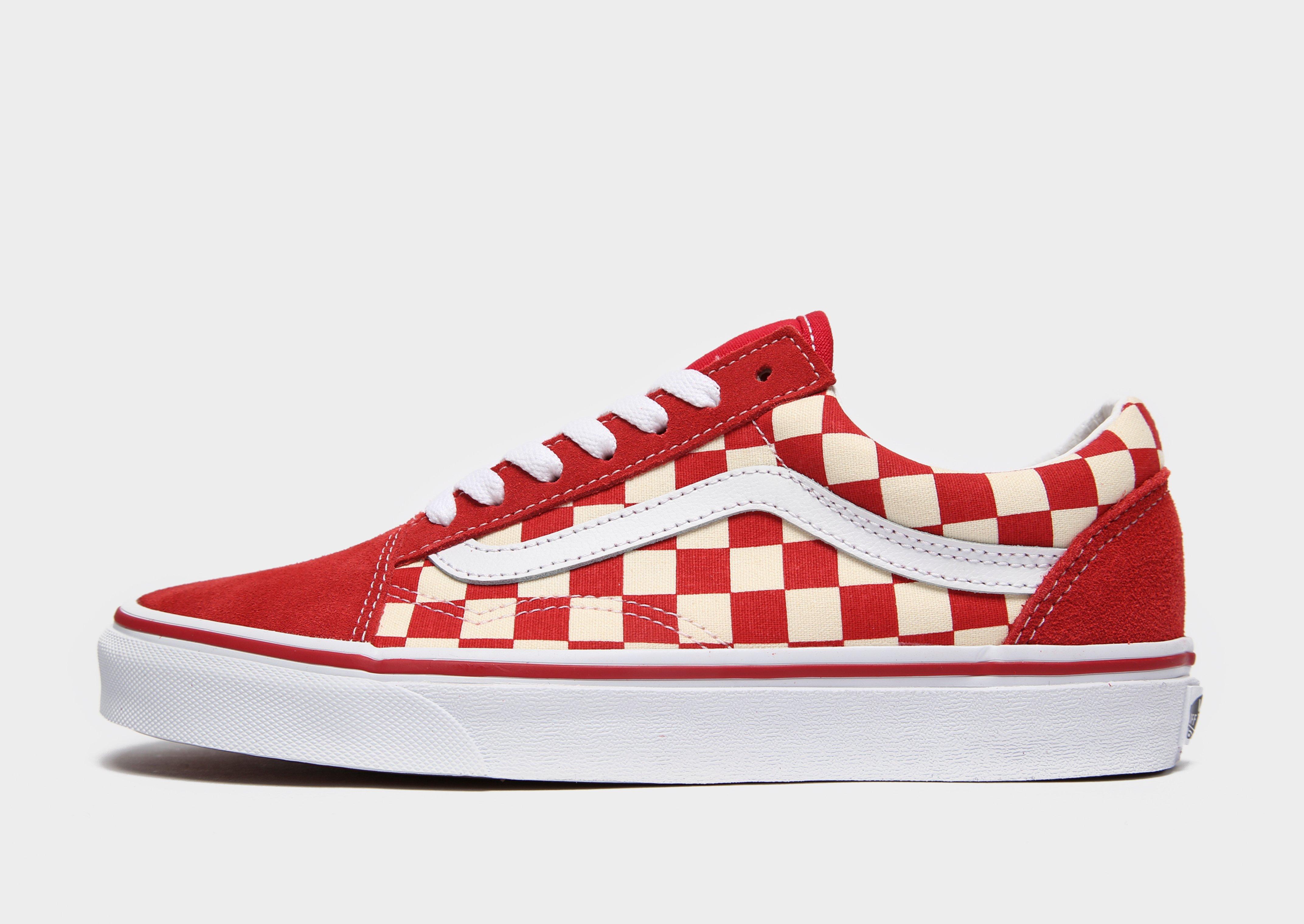 vans rojas old skool