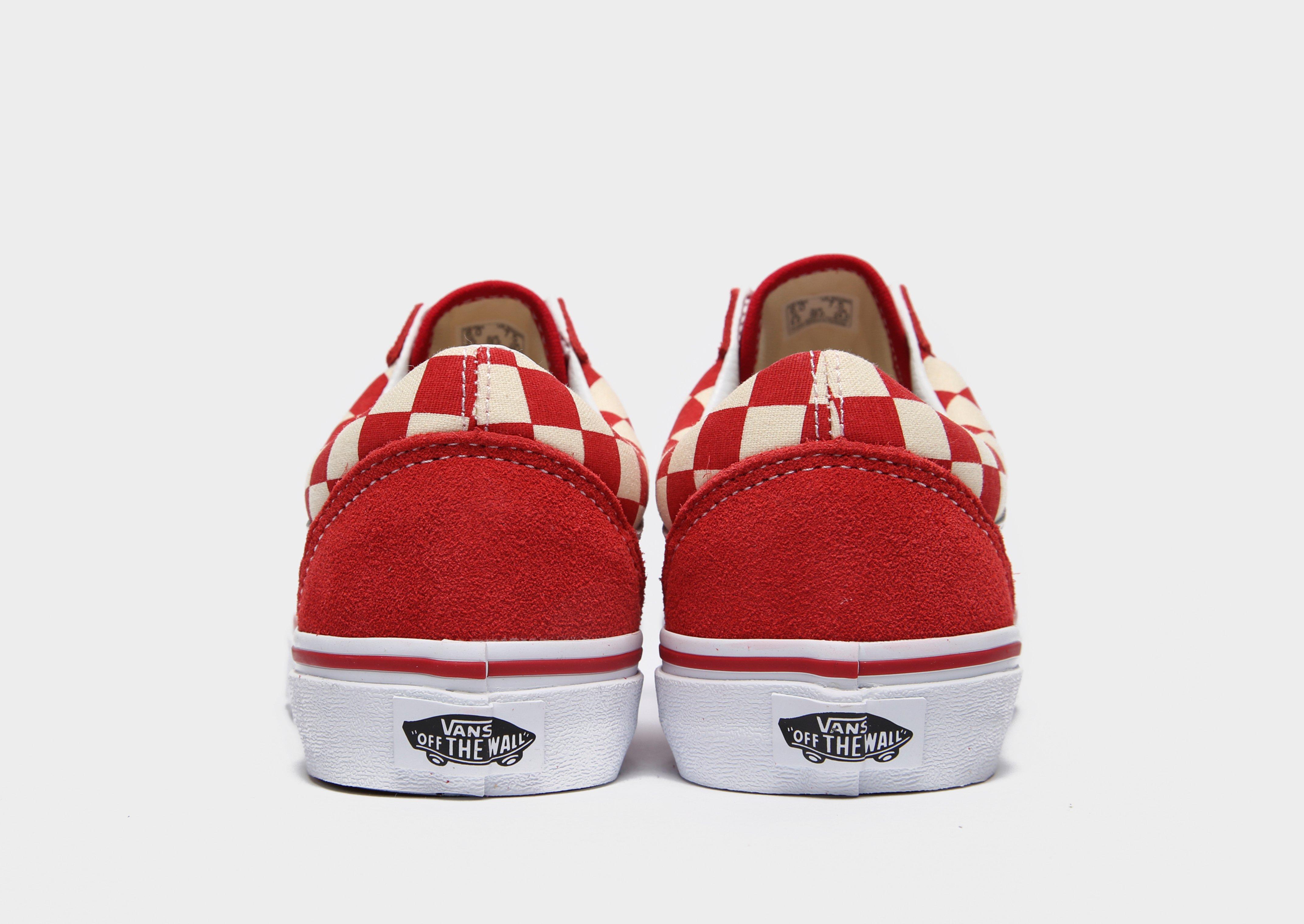 vans old skool donna rosso