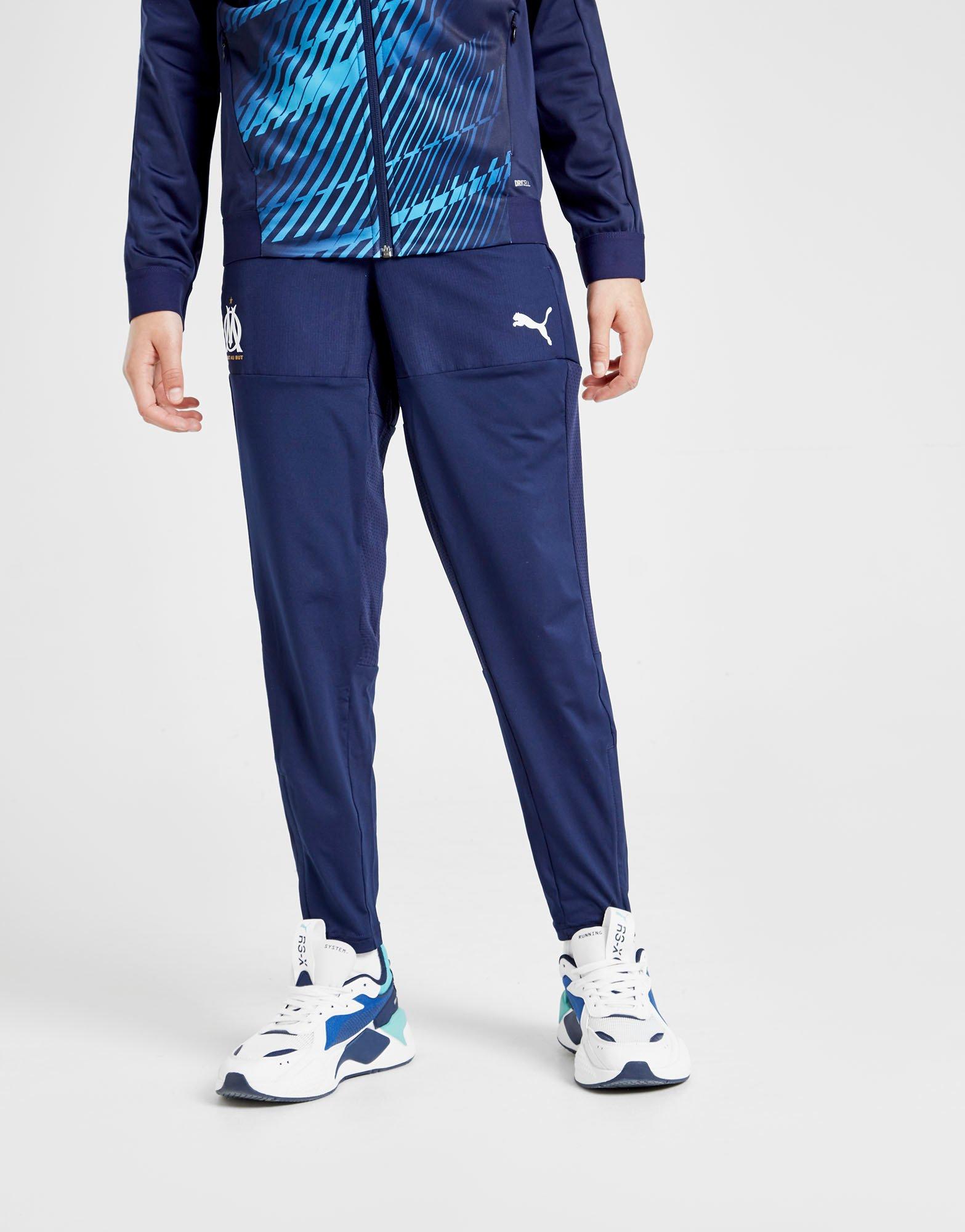 blue puma track pants