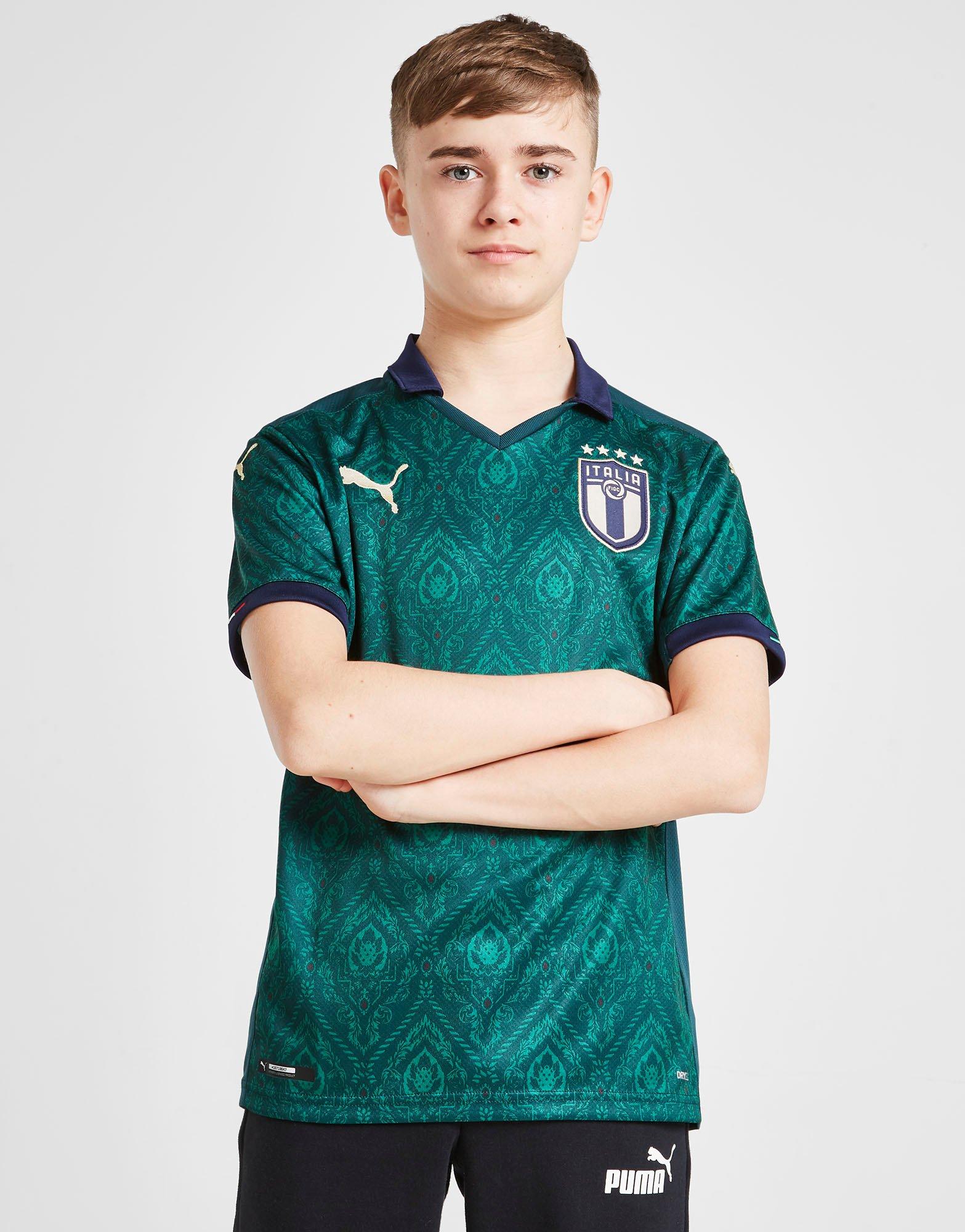 puma italy jersey green