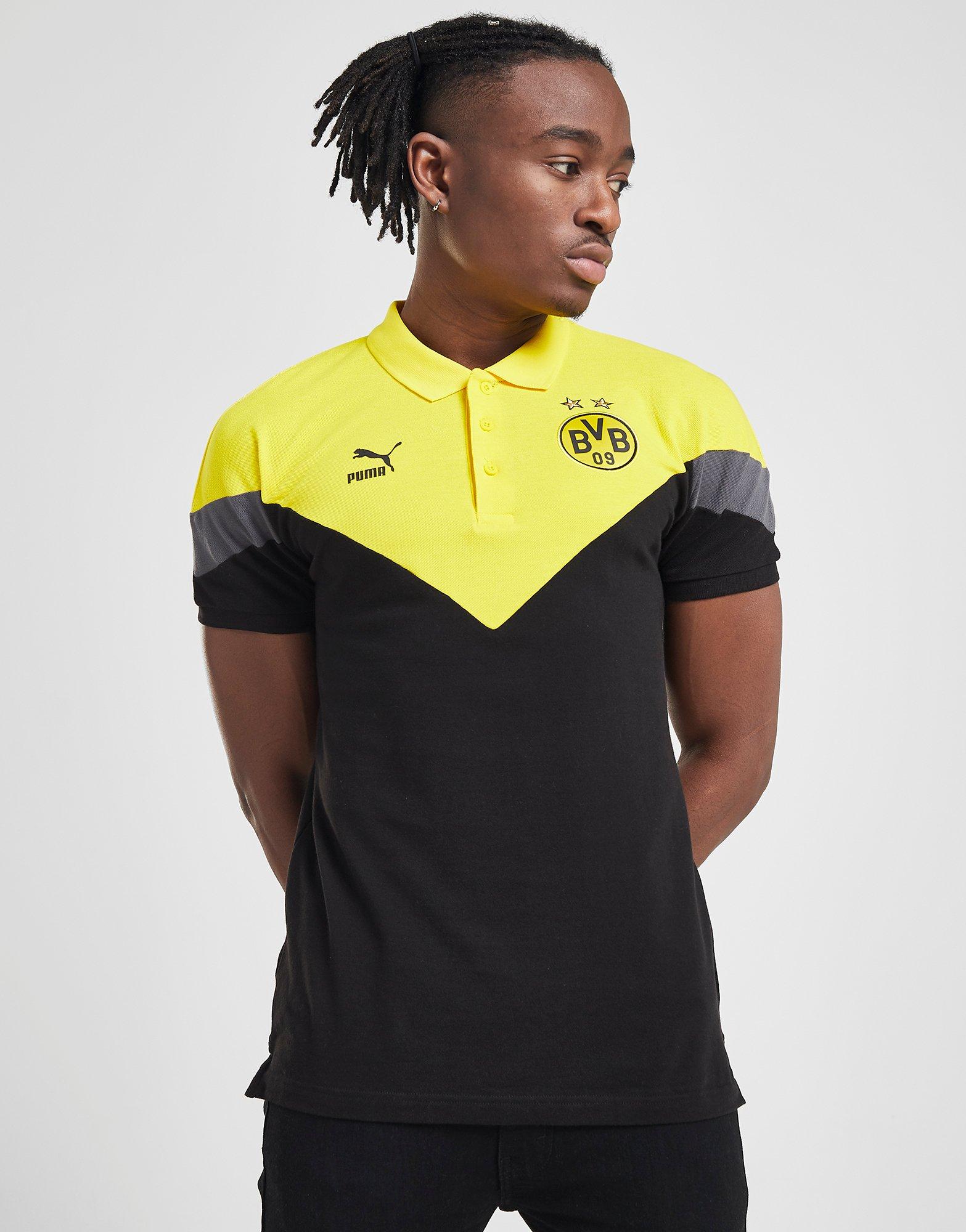 polo puma enfant jaune