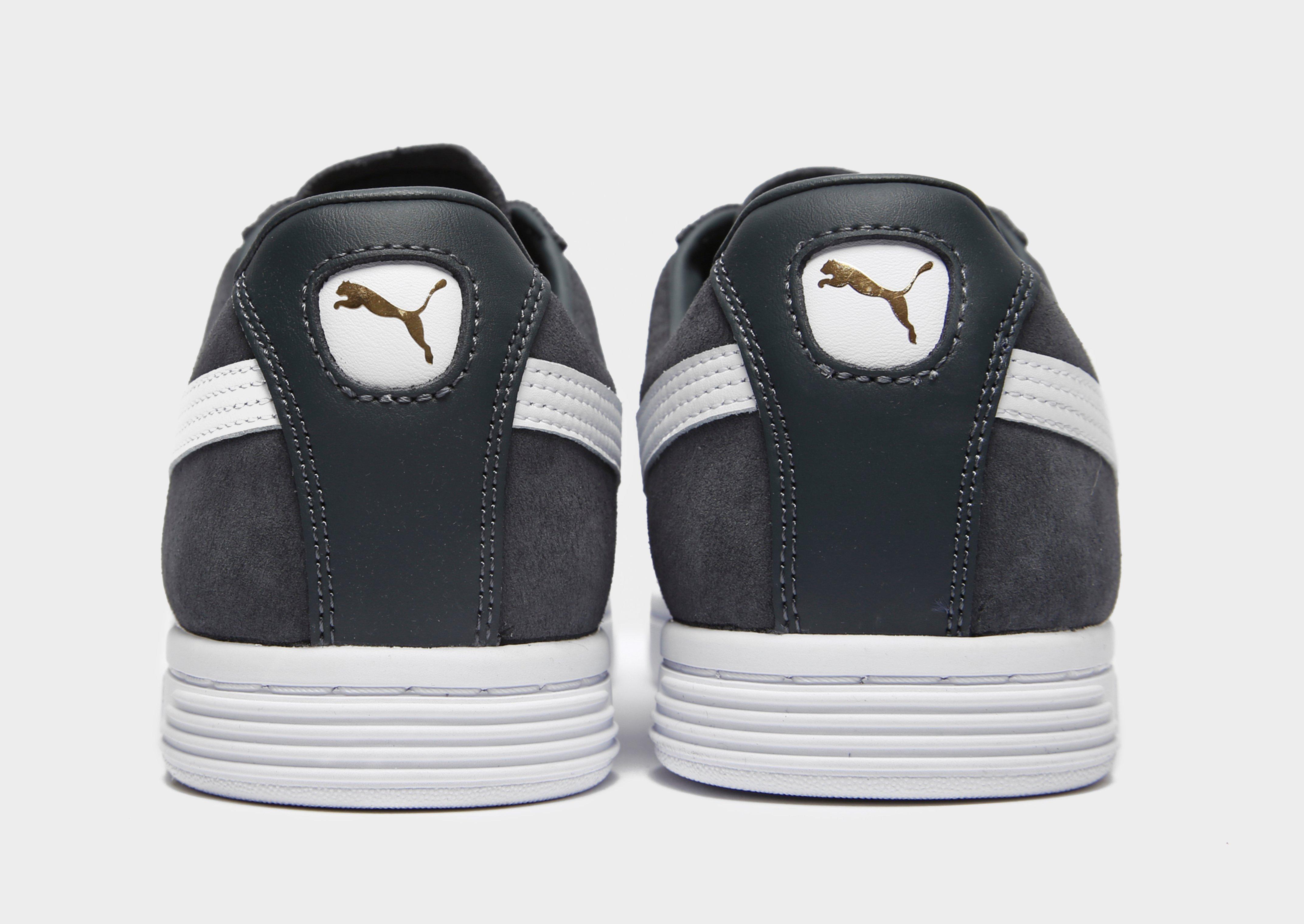 puma court star black leather