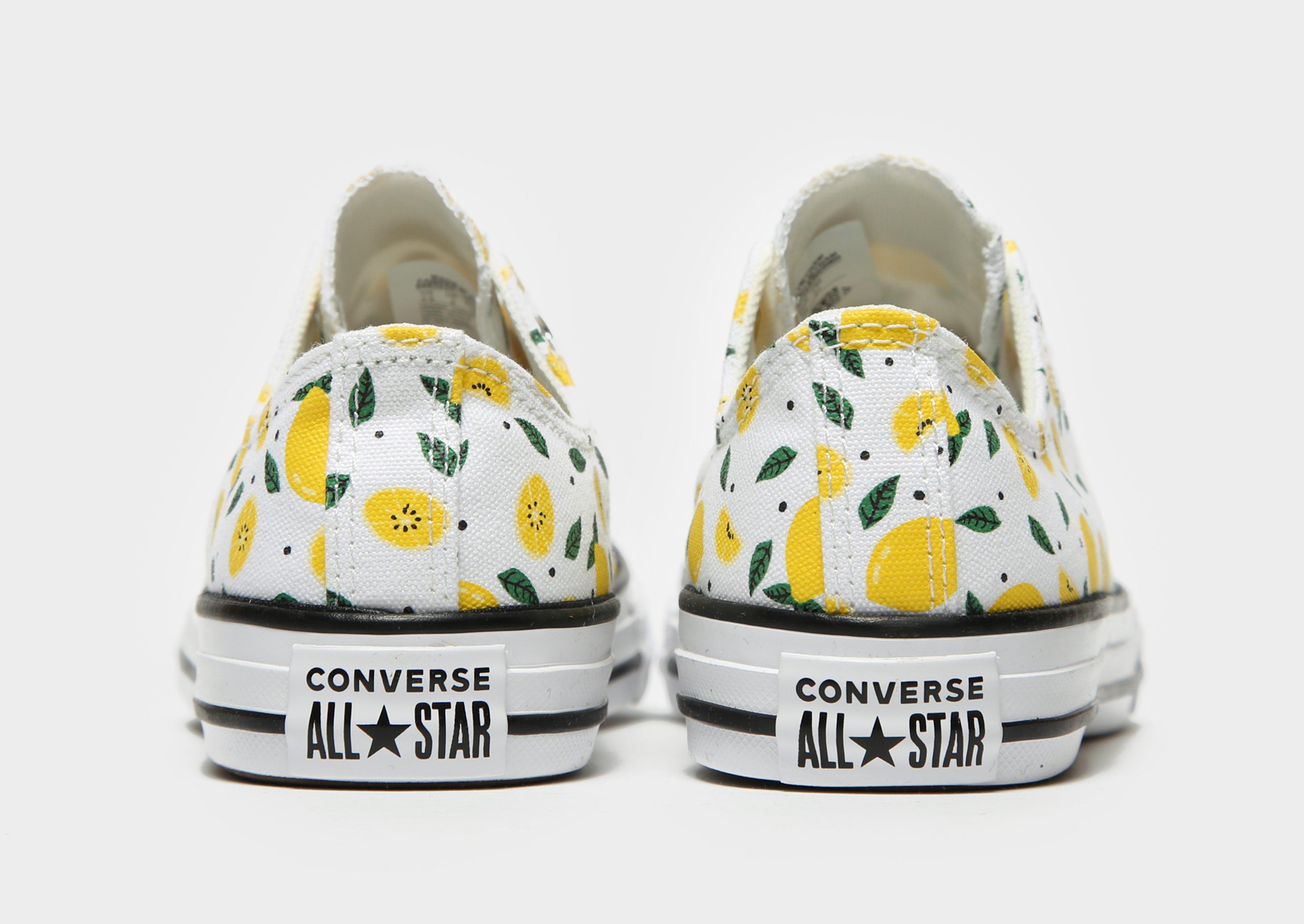 converse all star bambino giallo