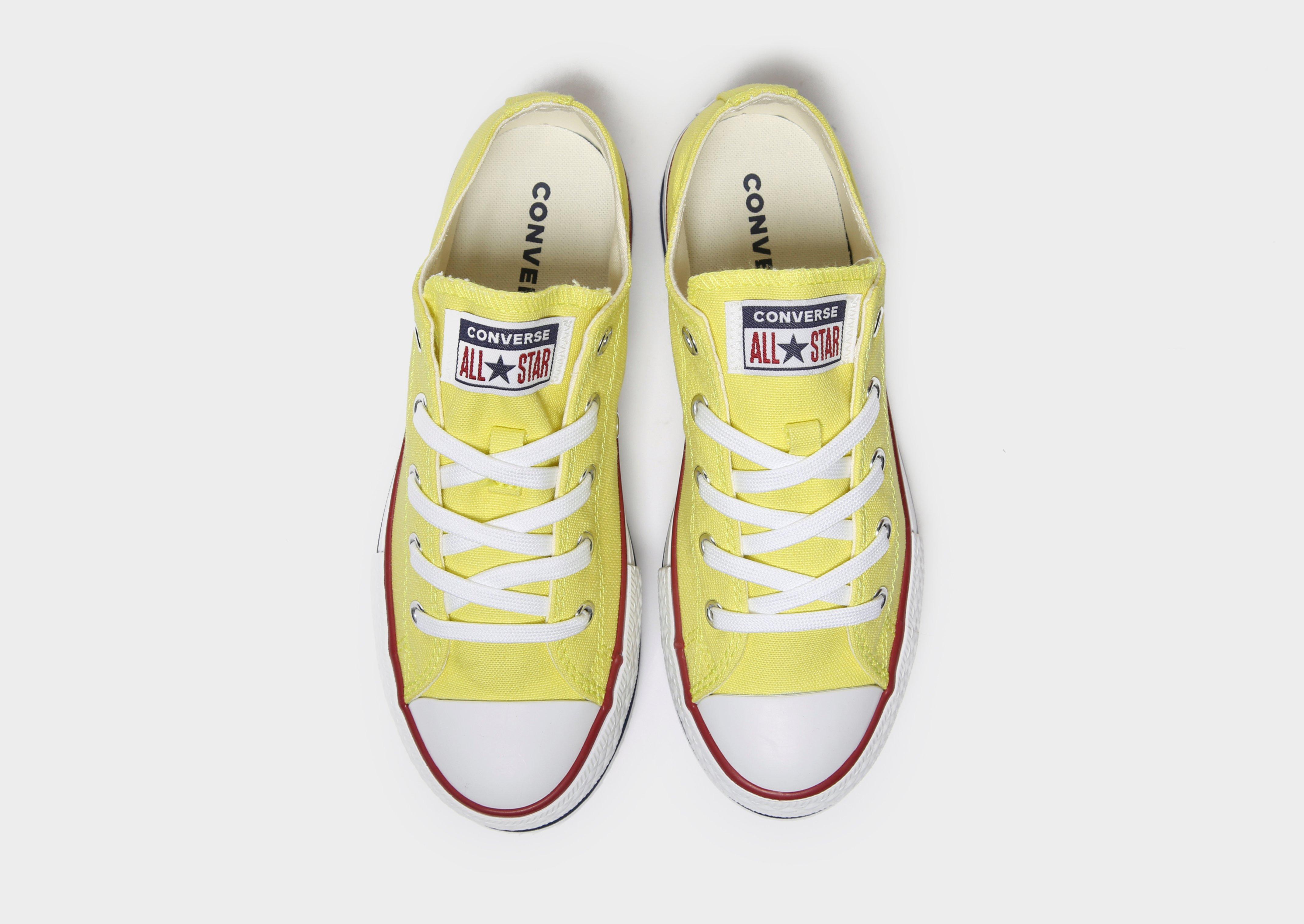 childrens yellow converse boots