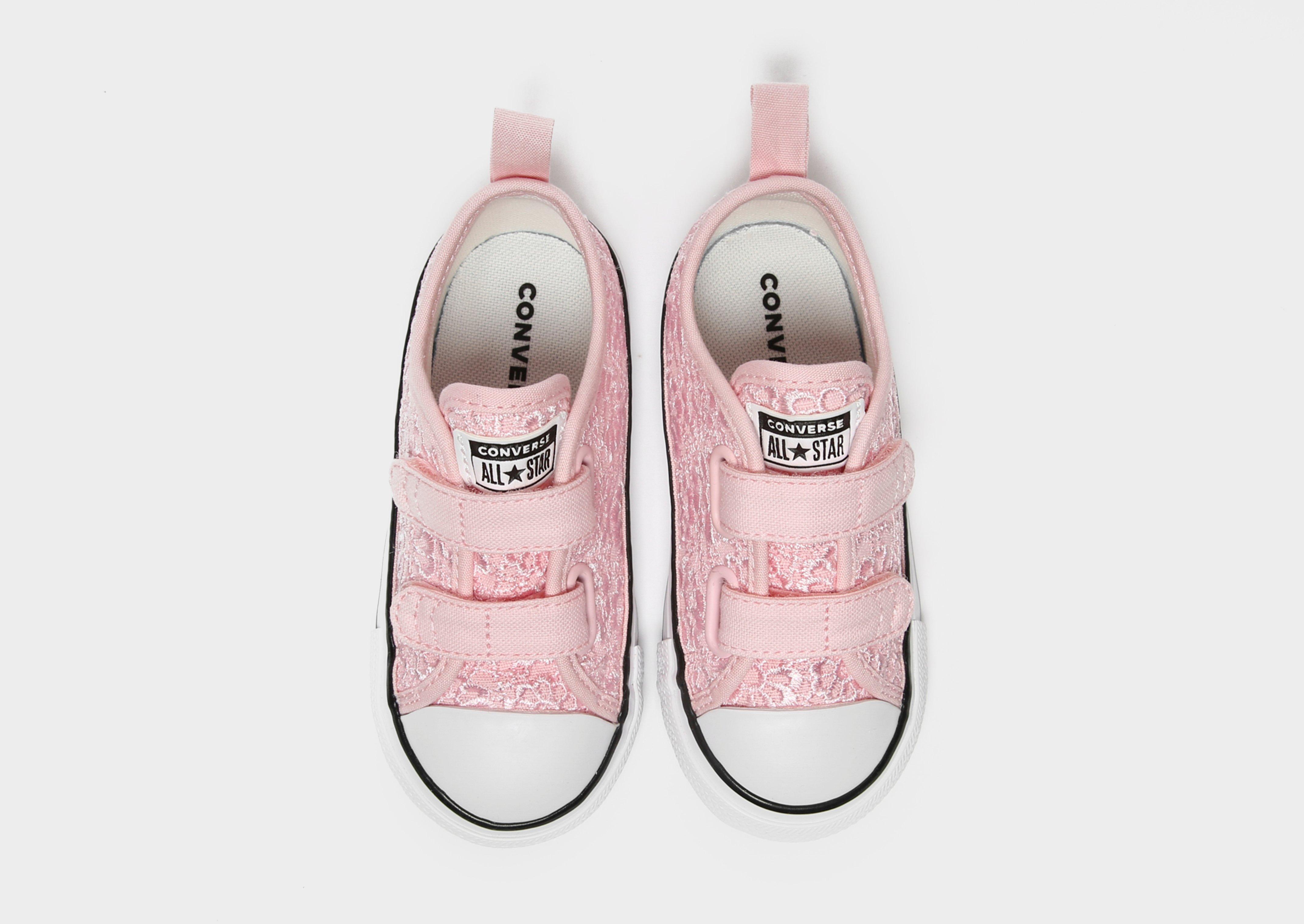 Pink converse clearance jd