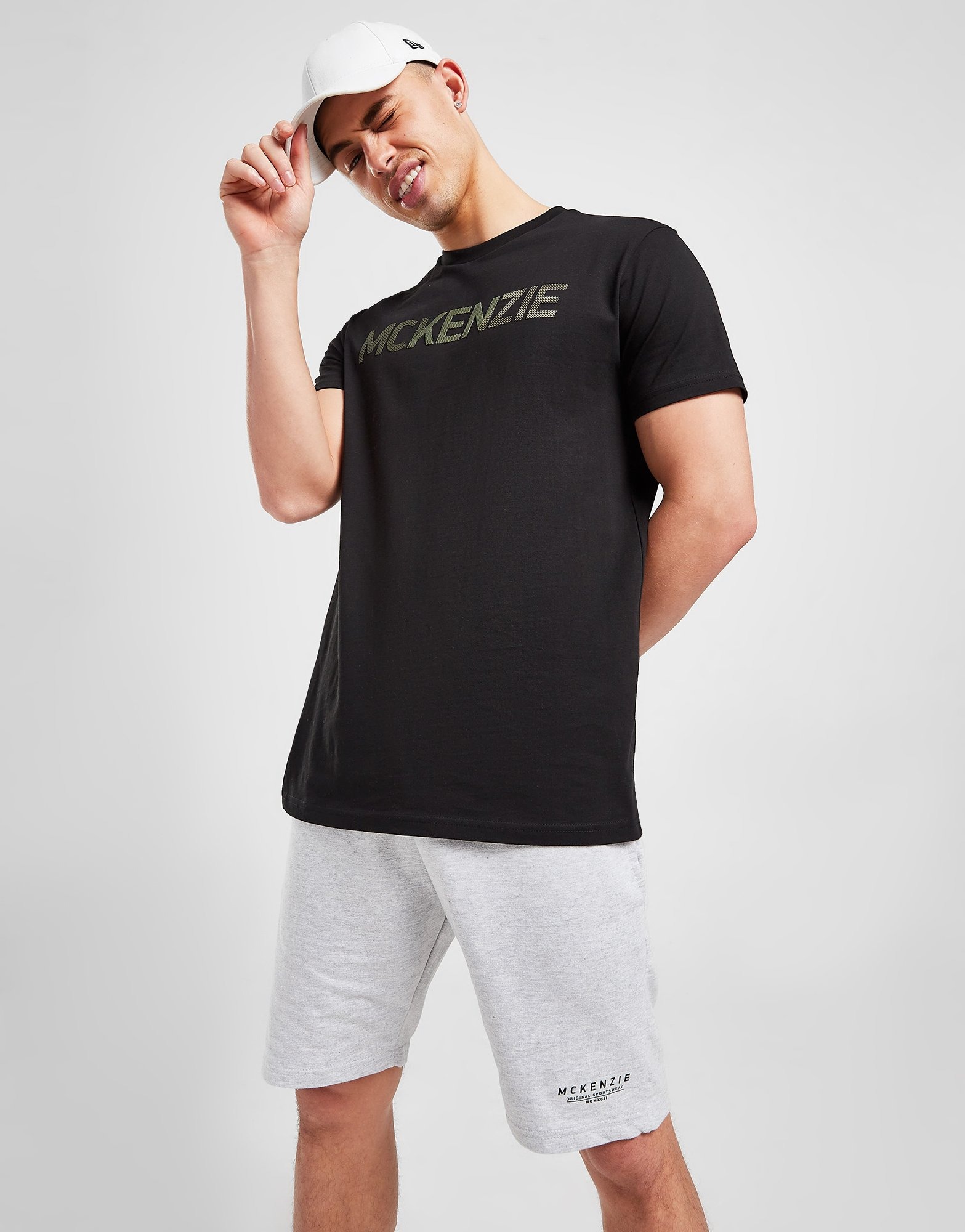 Buy Grey McKenzie Essential Fleece Shorts Men's JD Sports JD Sports