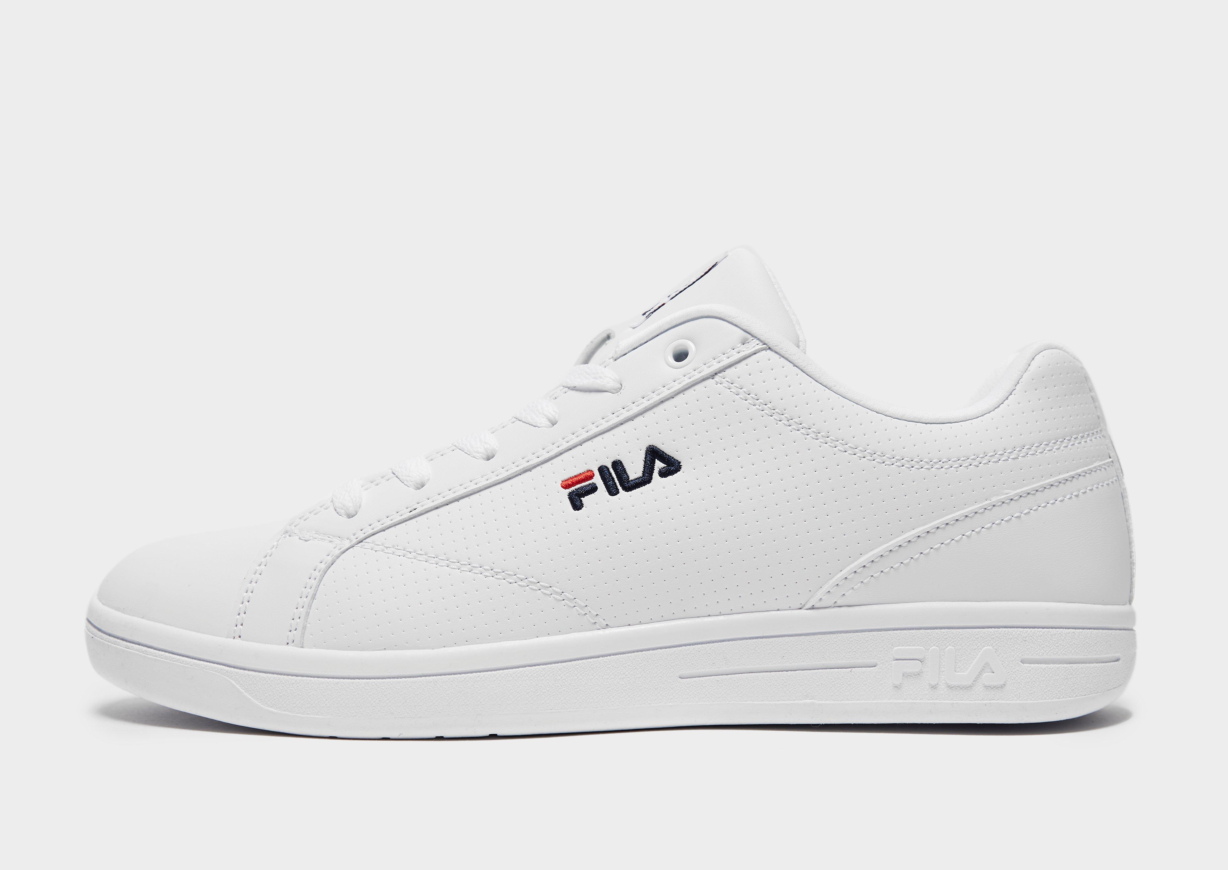 fila white canvas shoes