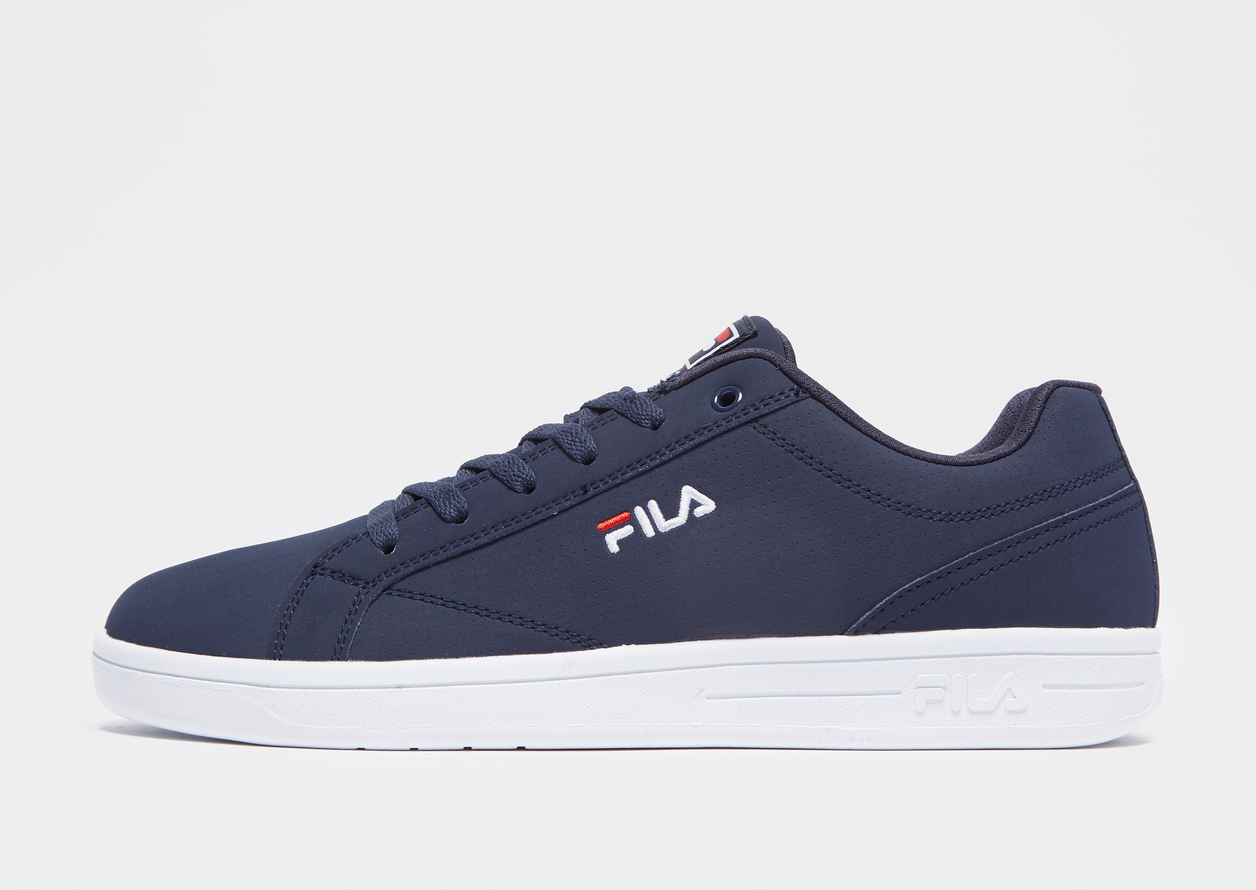 fila blue trainers