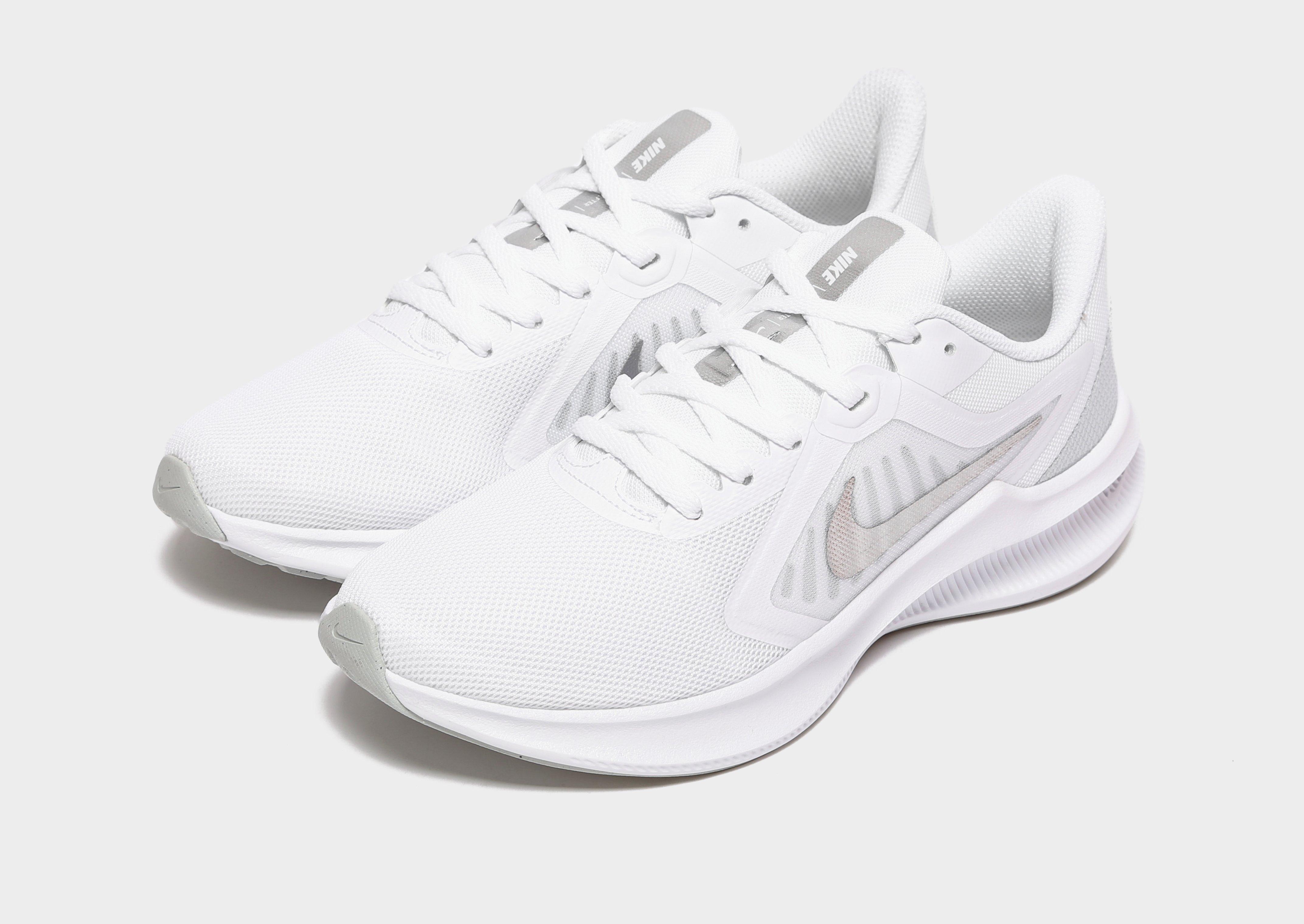 nike downshifter women's white