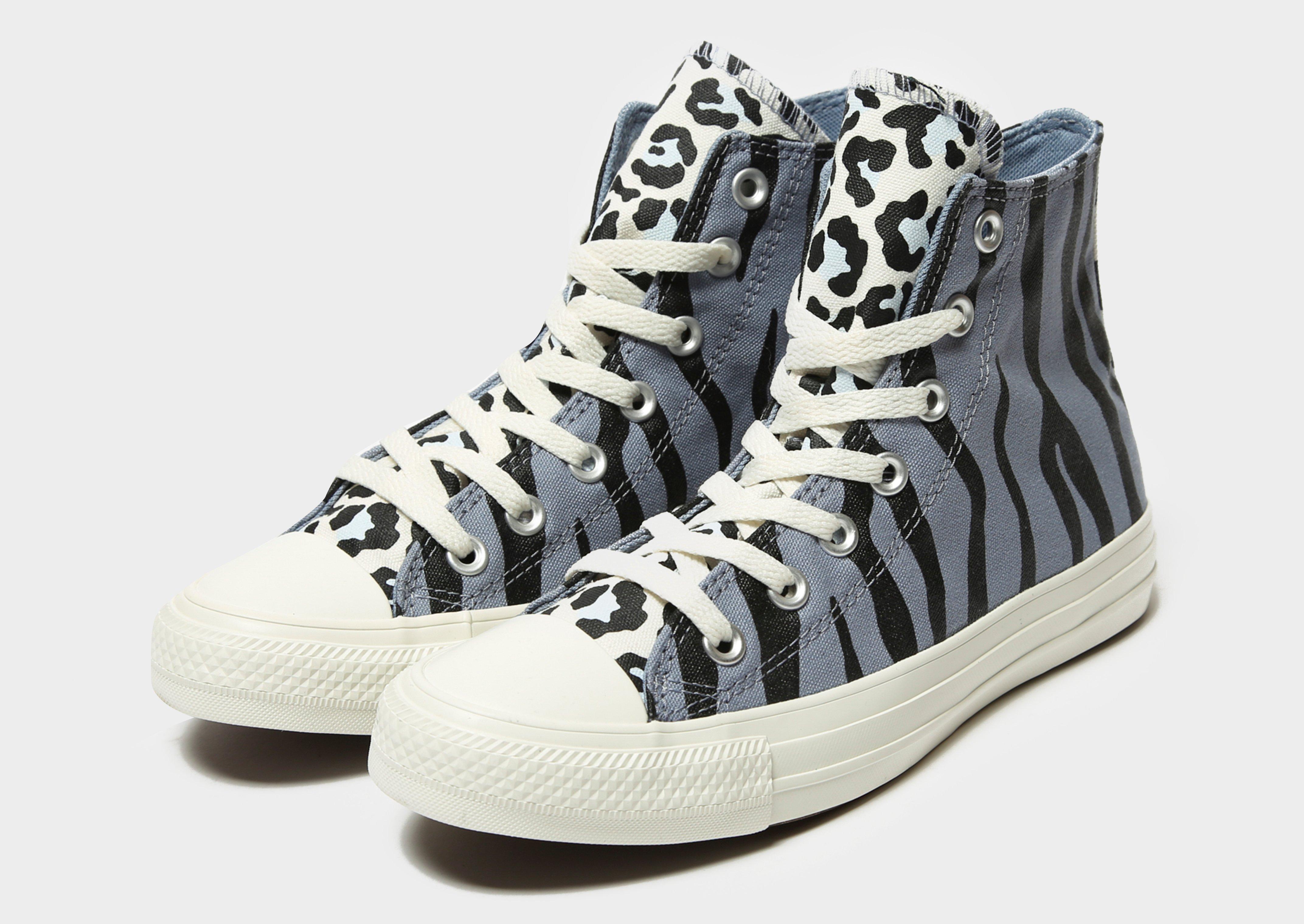 converse leopardate alte
