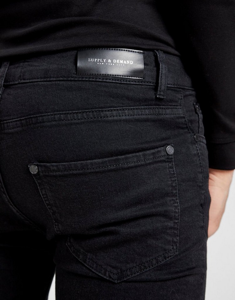 Buy Black Supply & Demand Anarchy Jeans JD Sports JD Sports Ireland