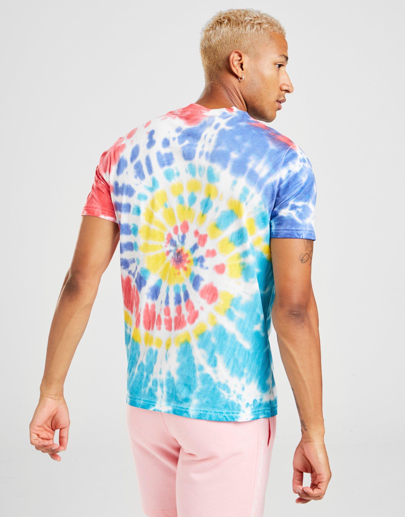 champion tie dye t shirt