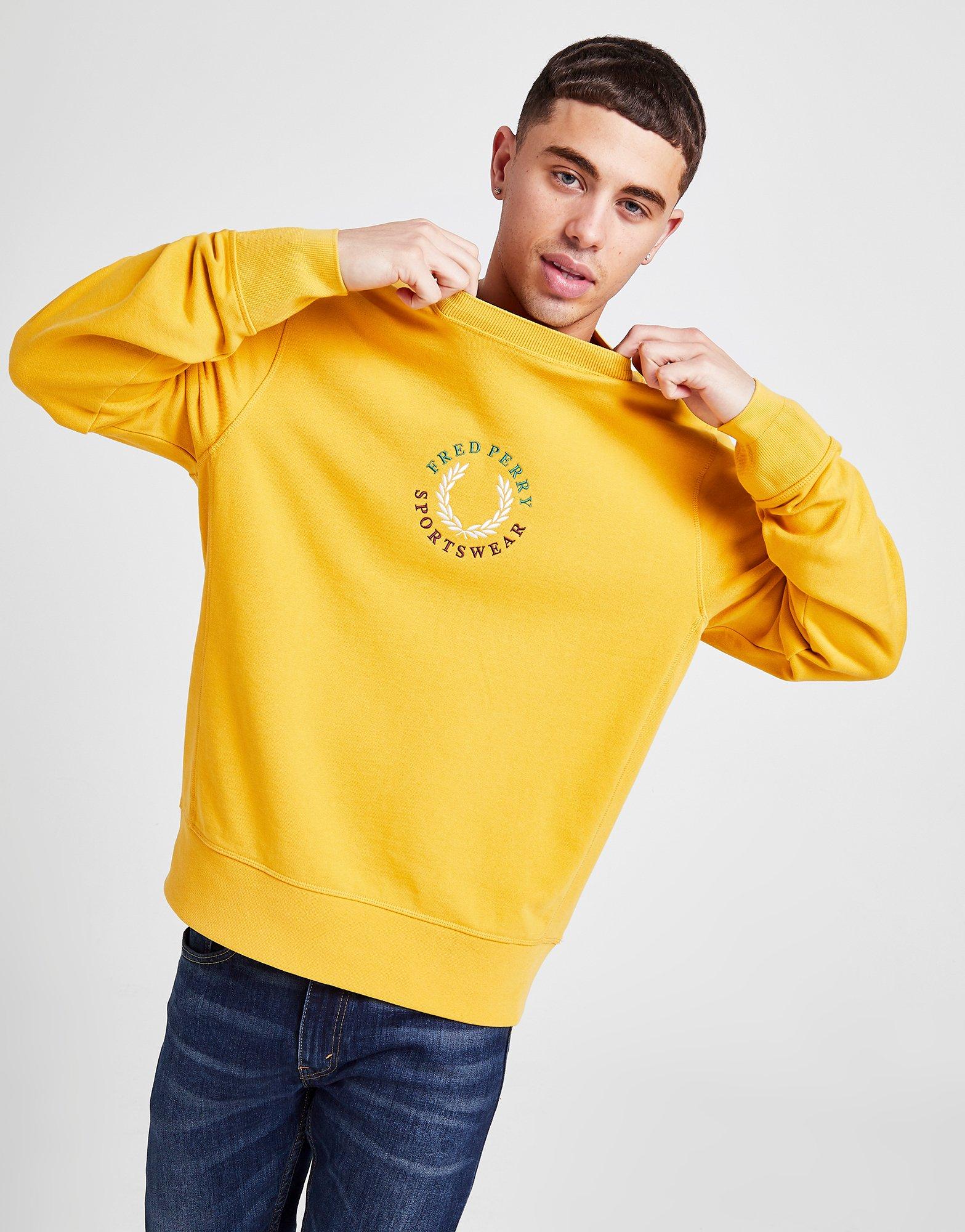 Fred Perry Global Sweatshirt Herre