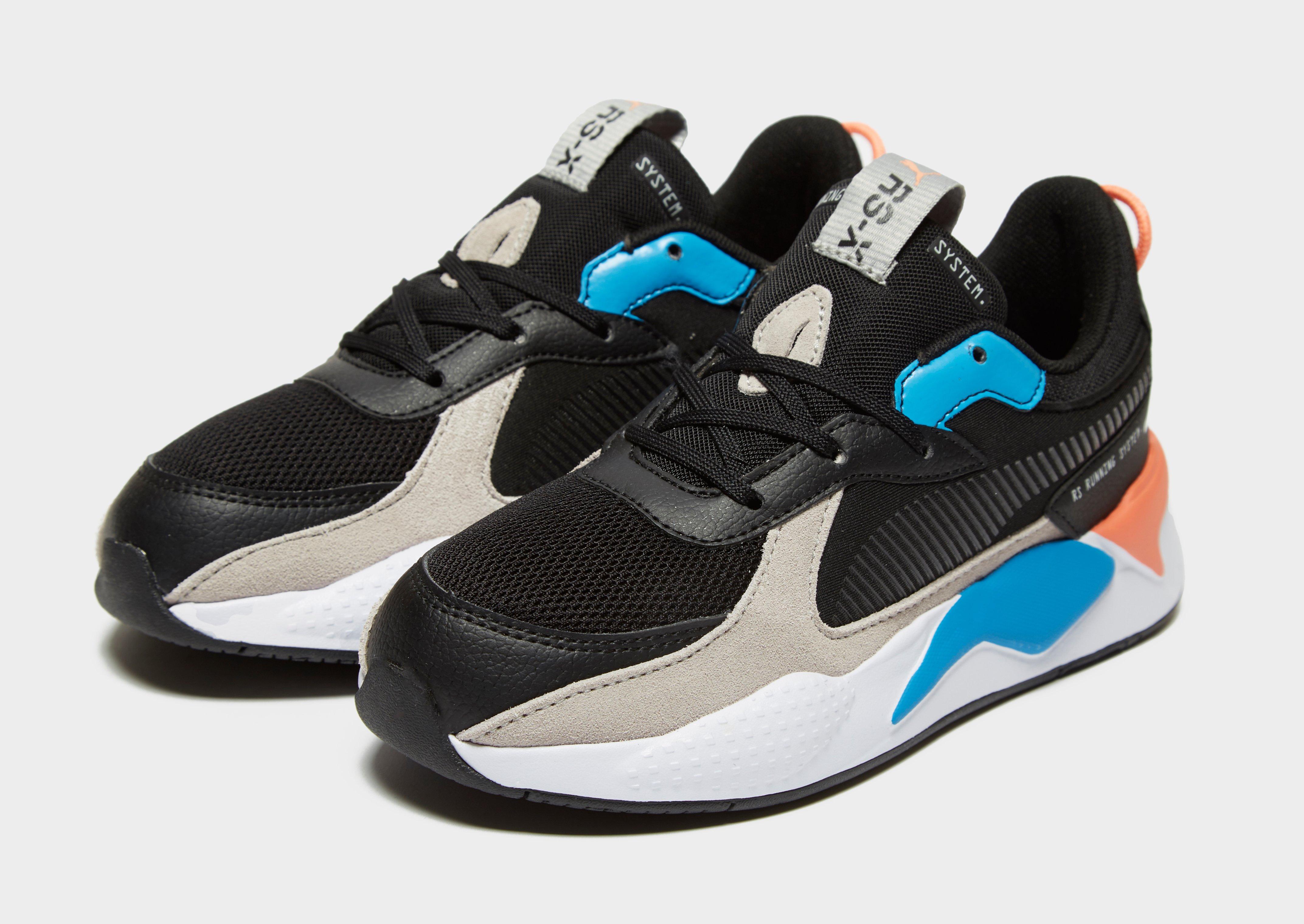 puma platform bambino bianche