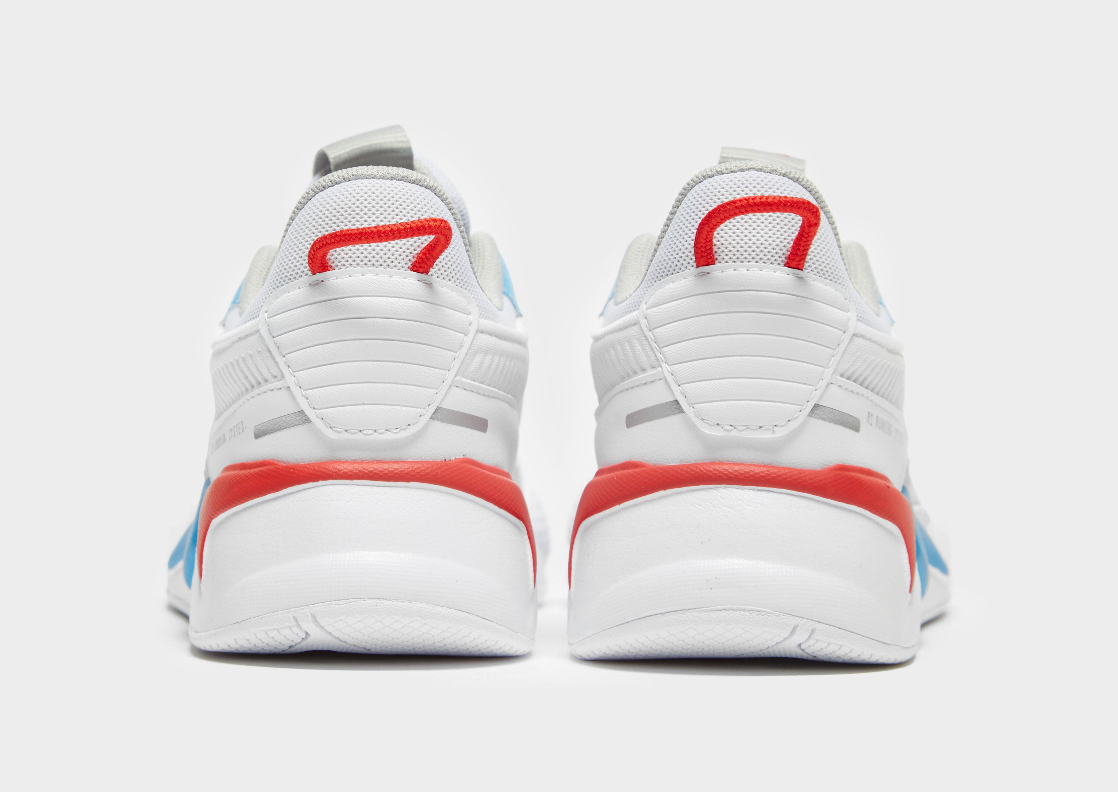 puma platform bambino bianche