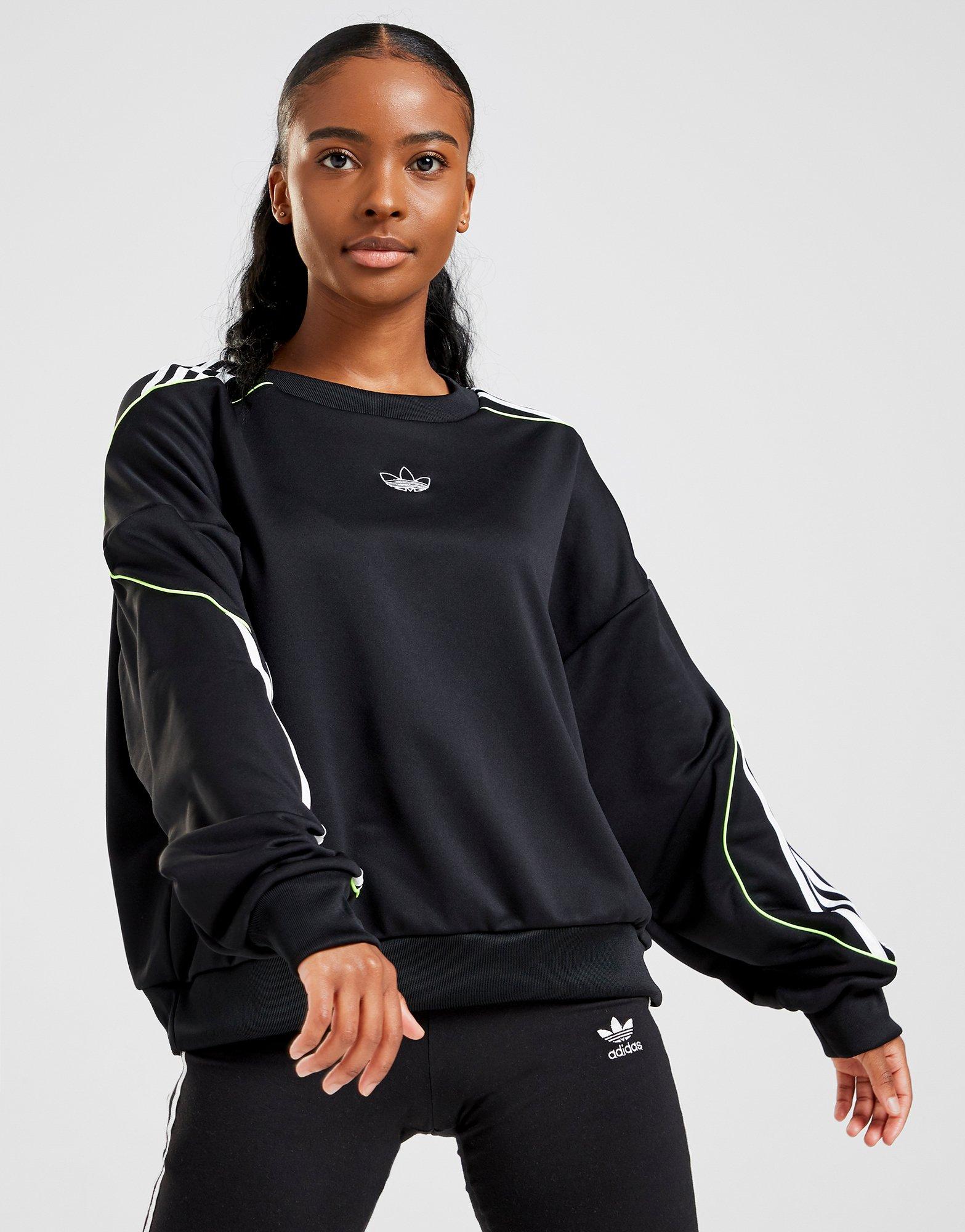 adidas crew sweatshirt womens