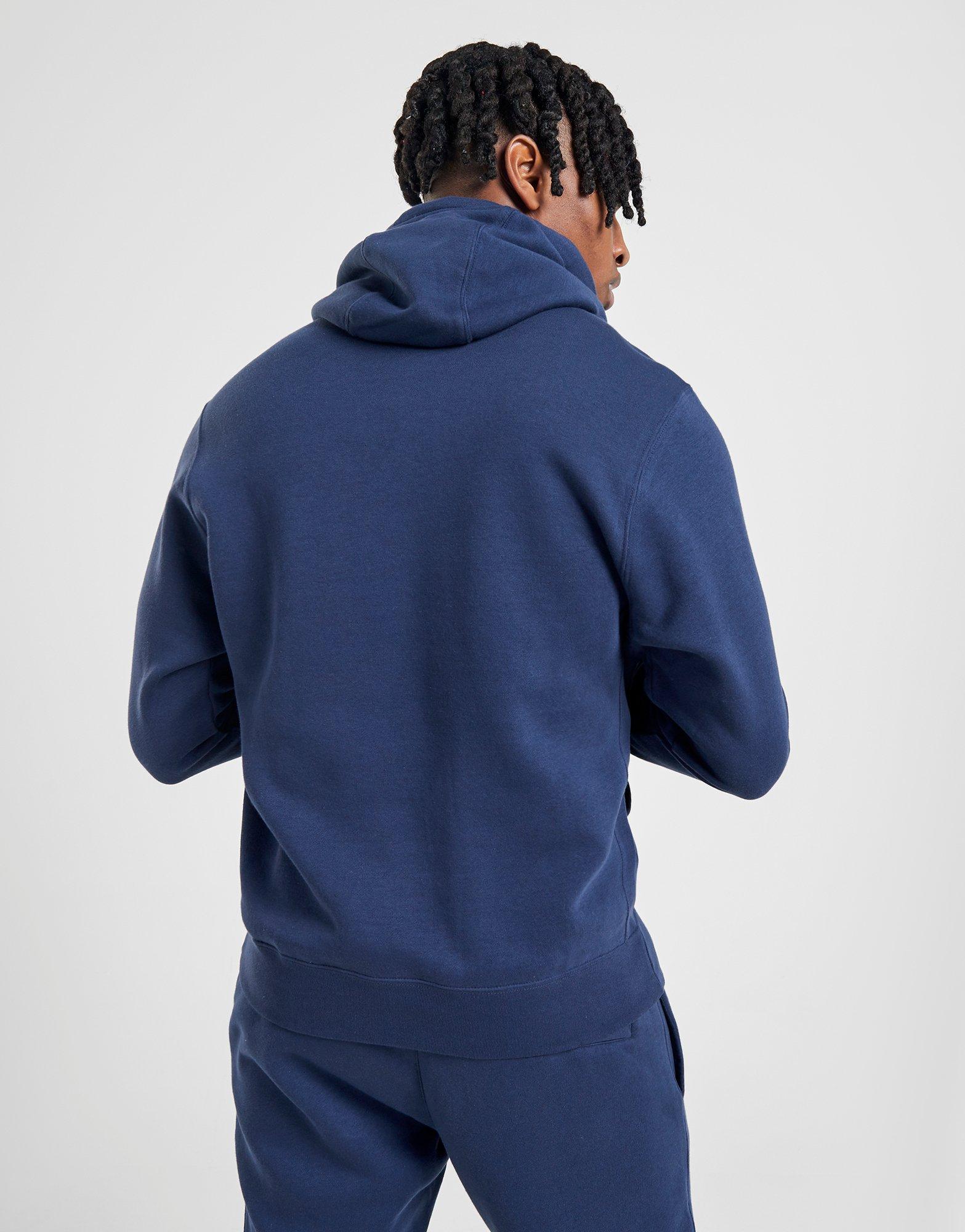 nike club overhead hooded top