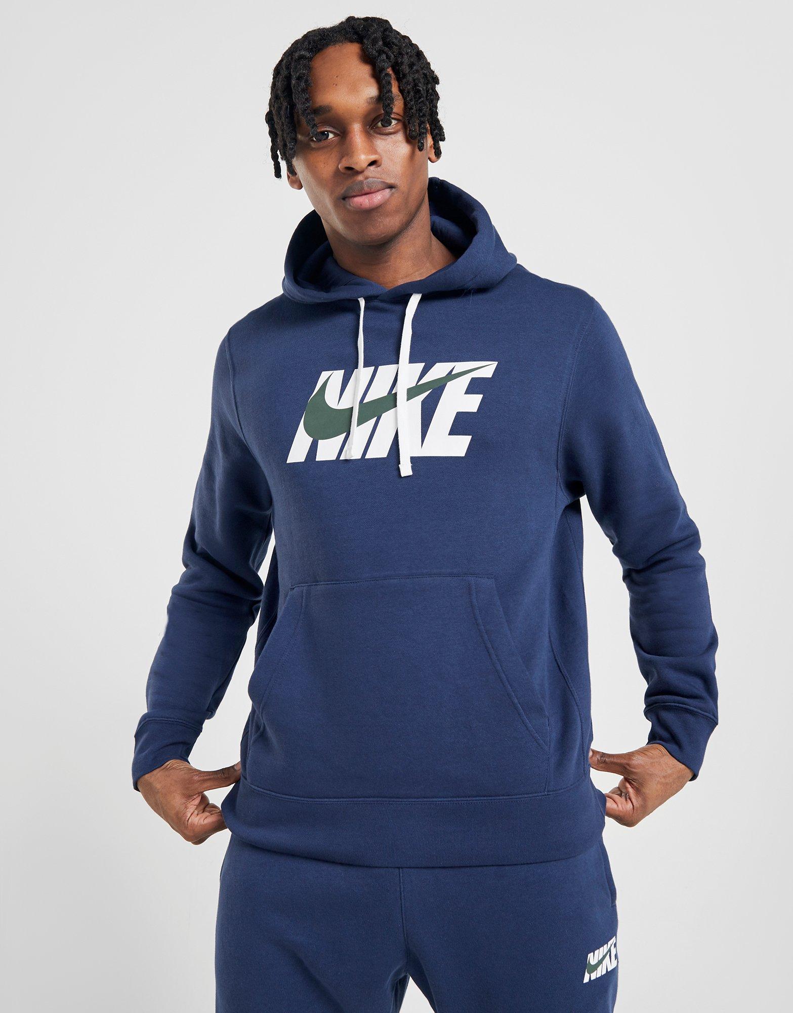 nike overhead club hoodie