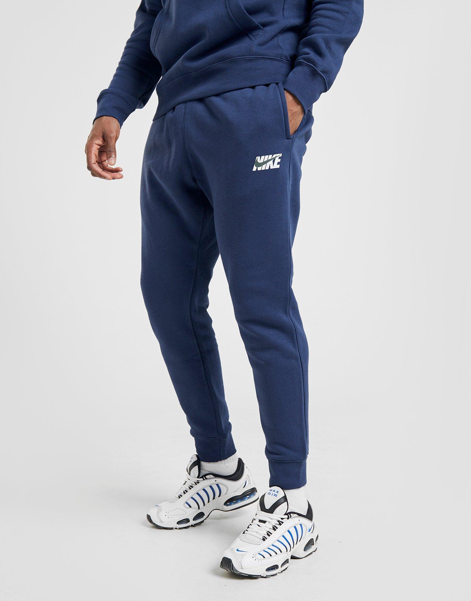 nike club joggers navy