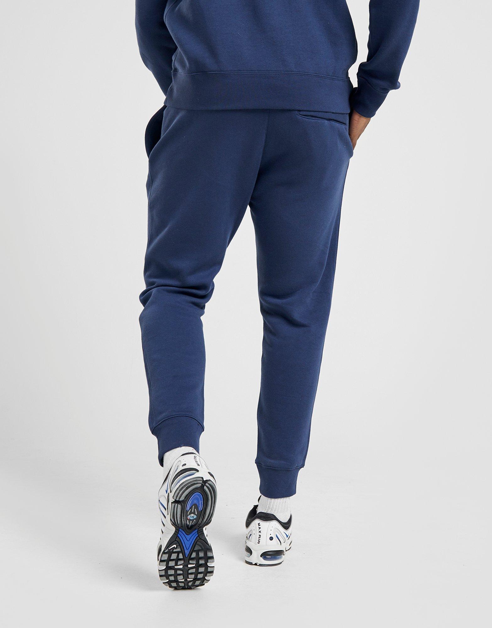 blue nike joggers