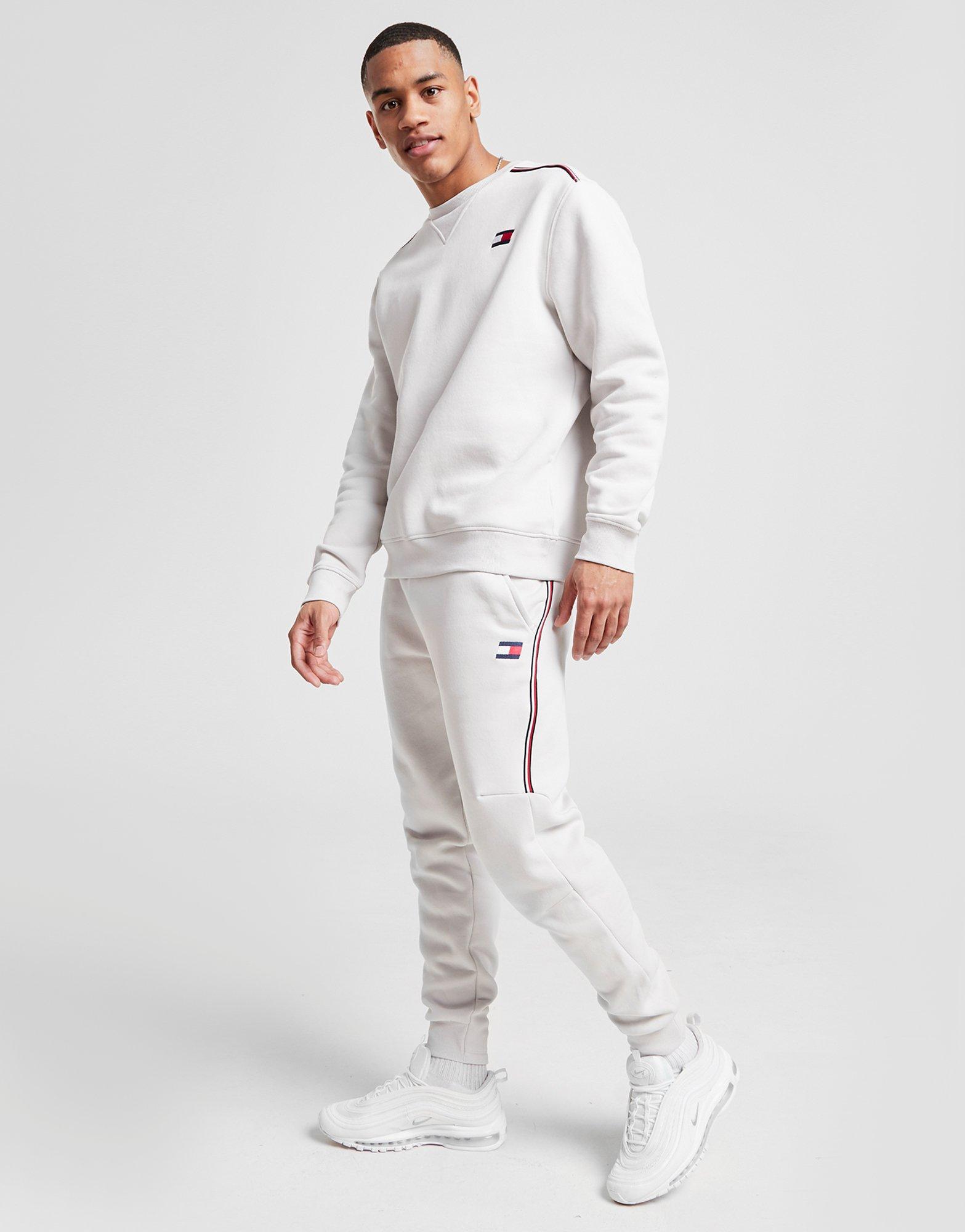 tommy hilfiger tape tracksuit mens