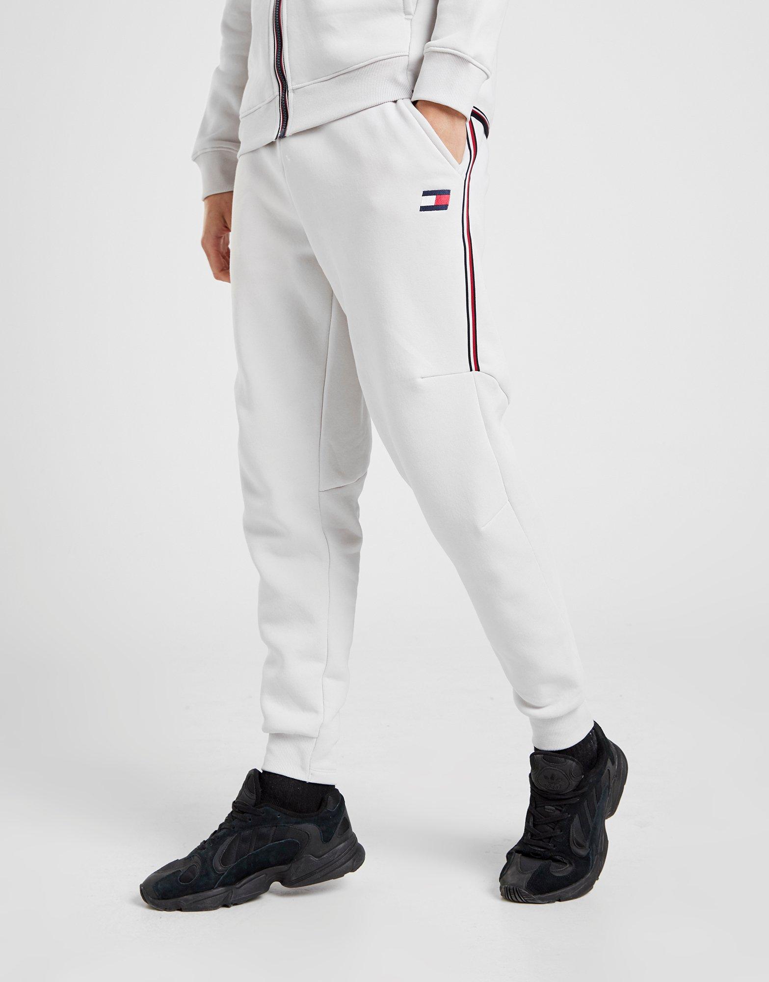 tommy hilfiger side tape track pants