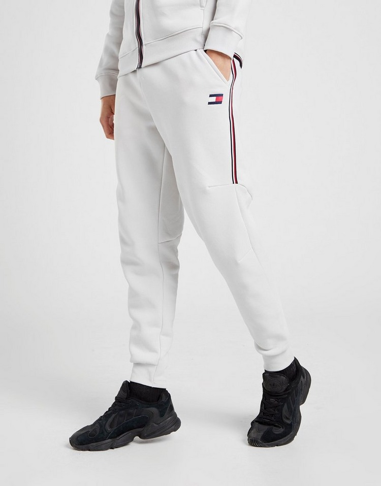 Buy Grey Tommy Hilfiger Tri Tape Track Pants JD Sports JD Sports
