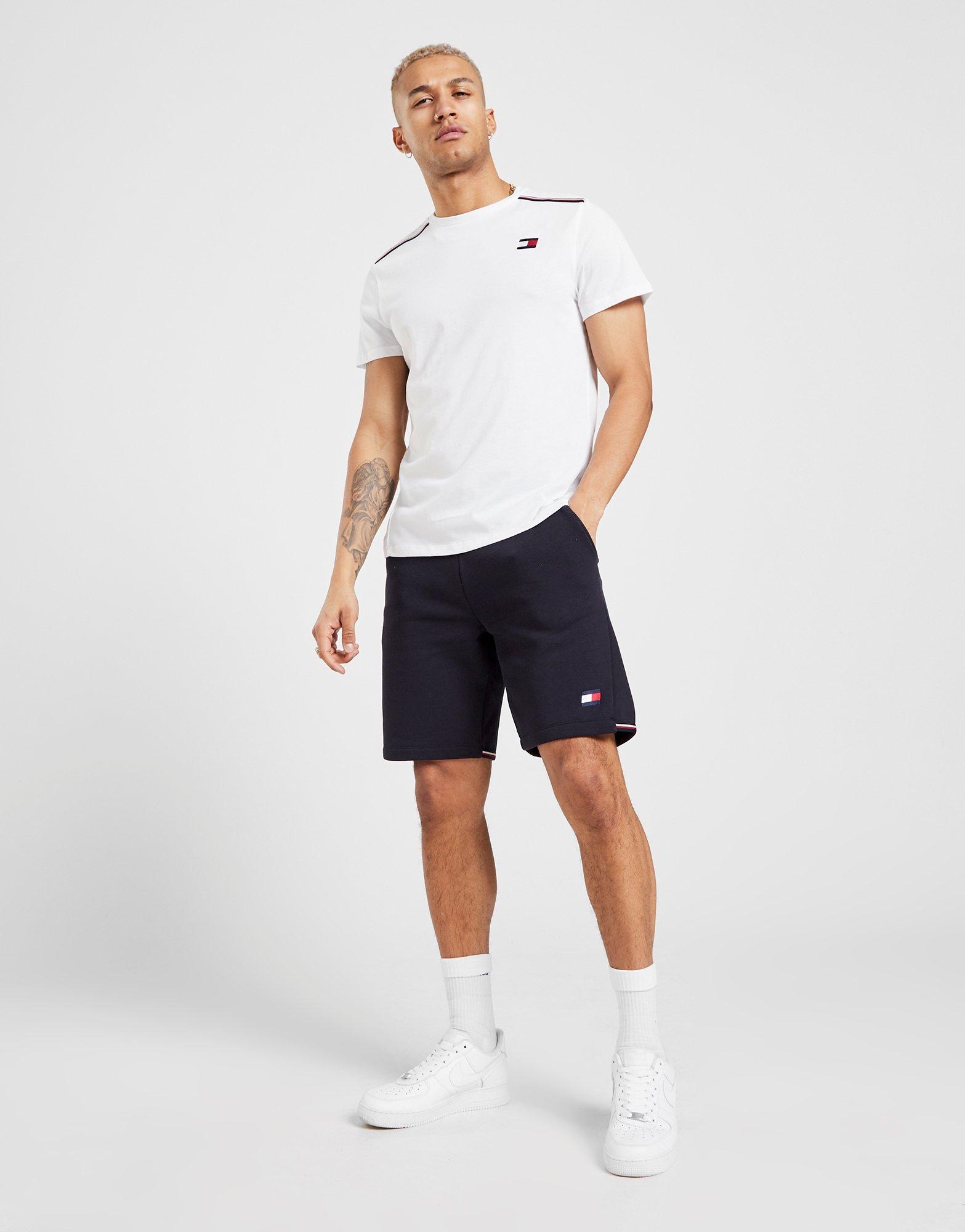 tommy hilfiger tape shirt