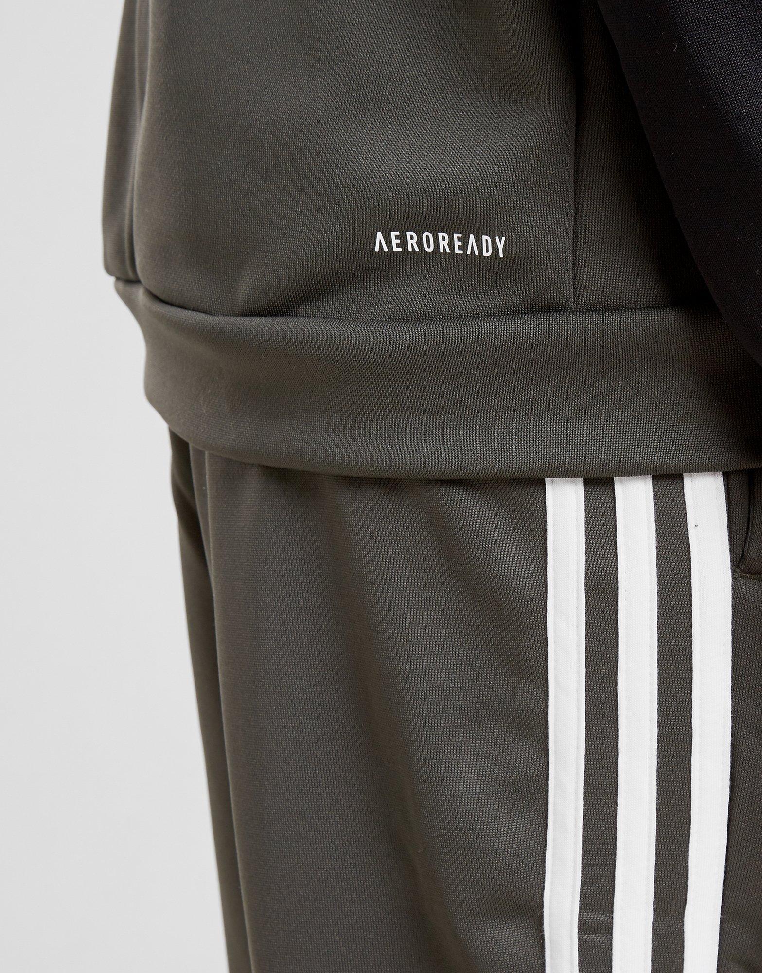grey adidas tracksuit junior