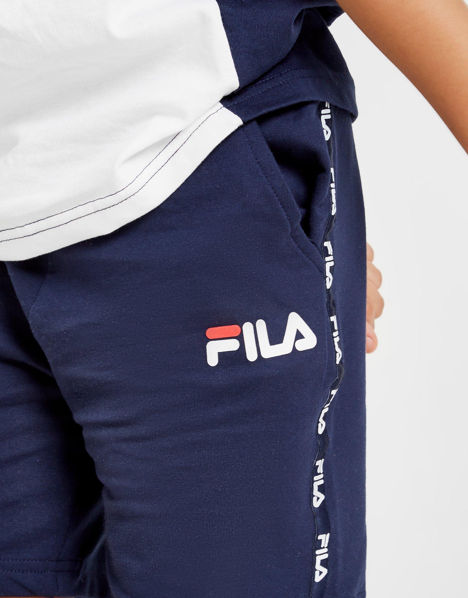 fila t shirt and shorts