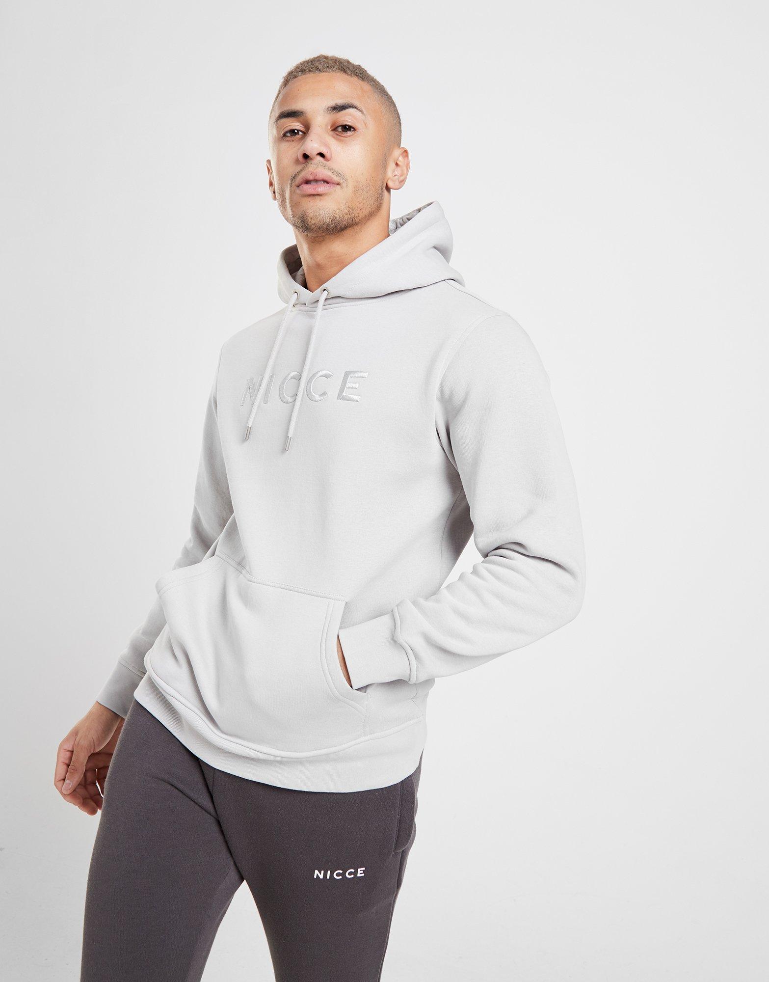 white nicce sweatshirt