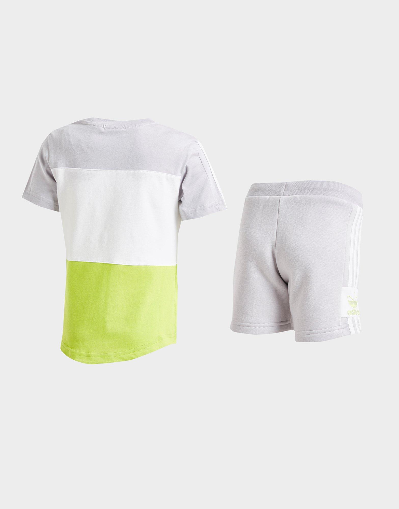 adidas short and shirt set