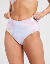 Ellesse Tie Dye High Waist Bikini Bottoms