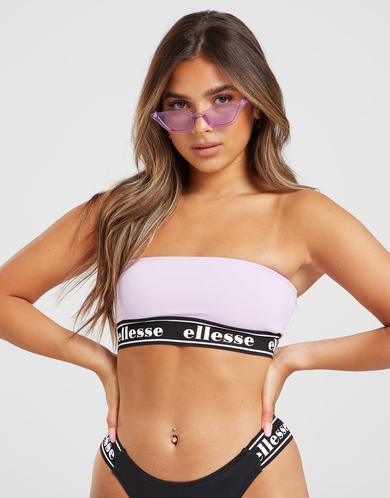 Buy Ellesse Logo Bikini Bandeau Top 