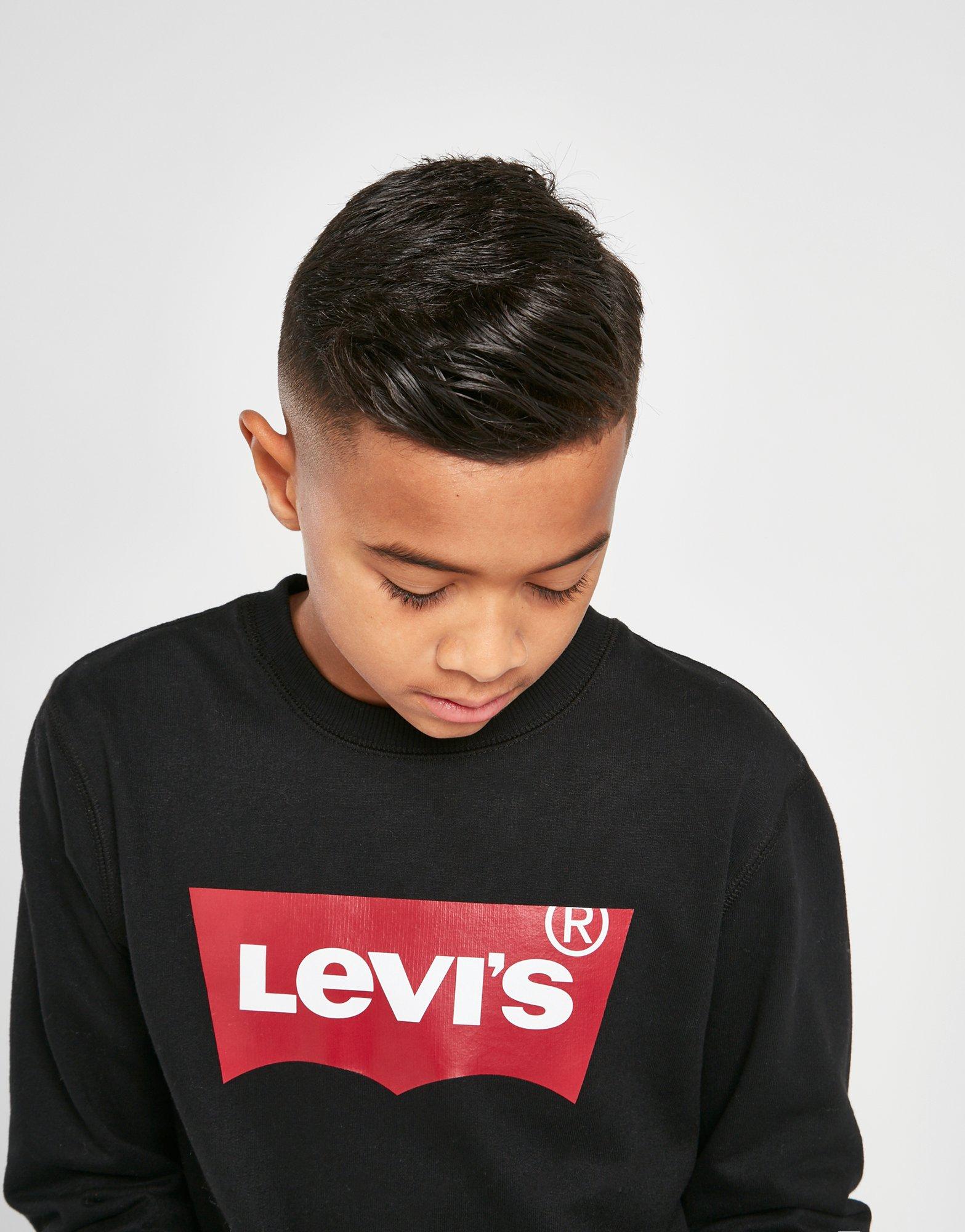 levis batwing crew sweatshirt